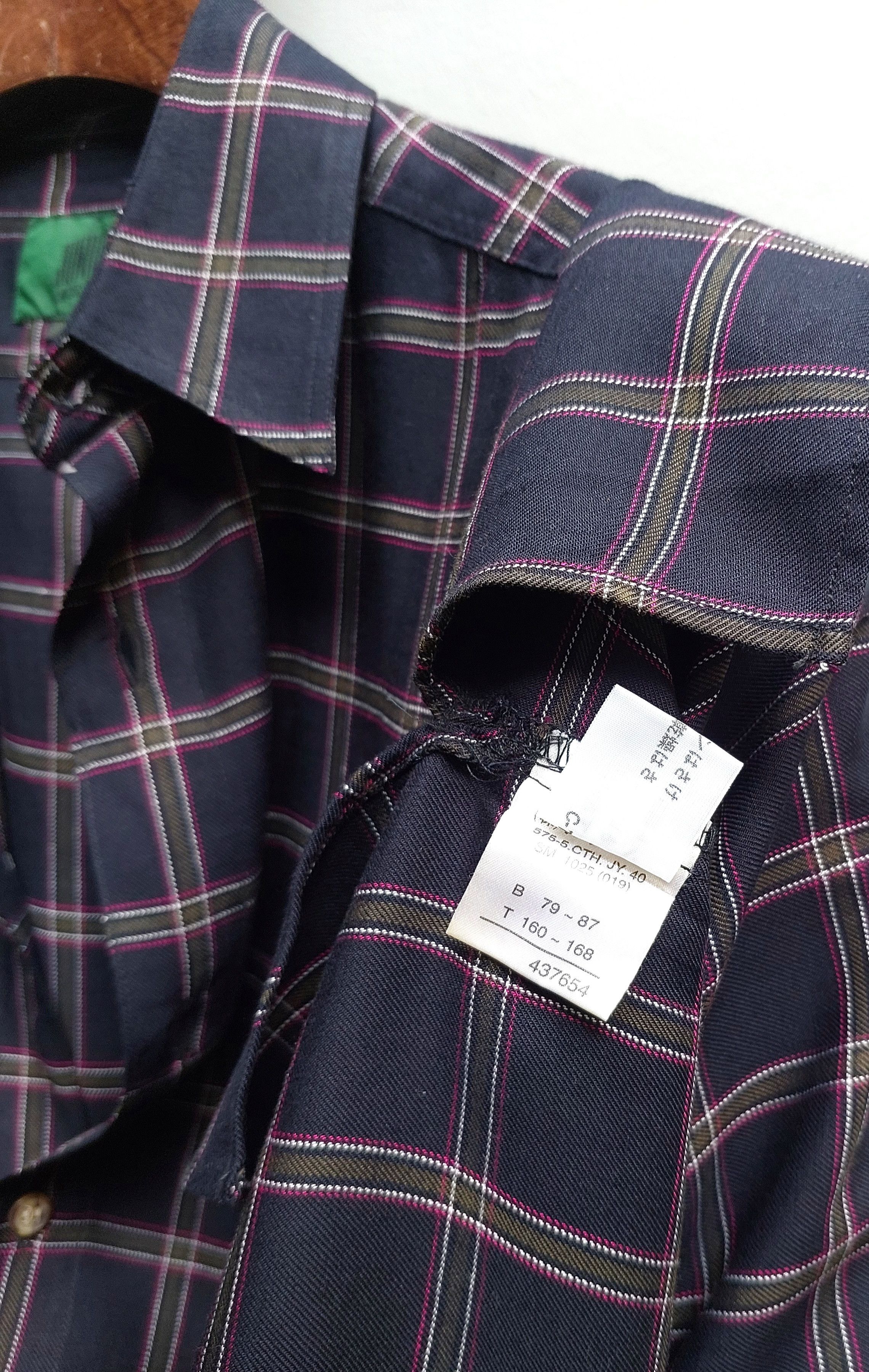 Jean Paul Gaultier Junior Gaultier Plaid Button Up Shirt Size US XXS / EU 40 - 7 Thumbnail