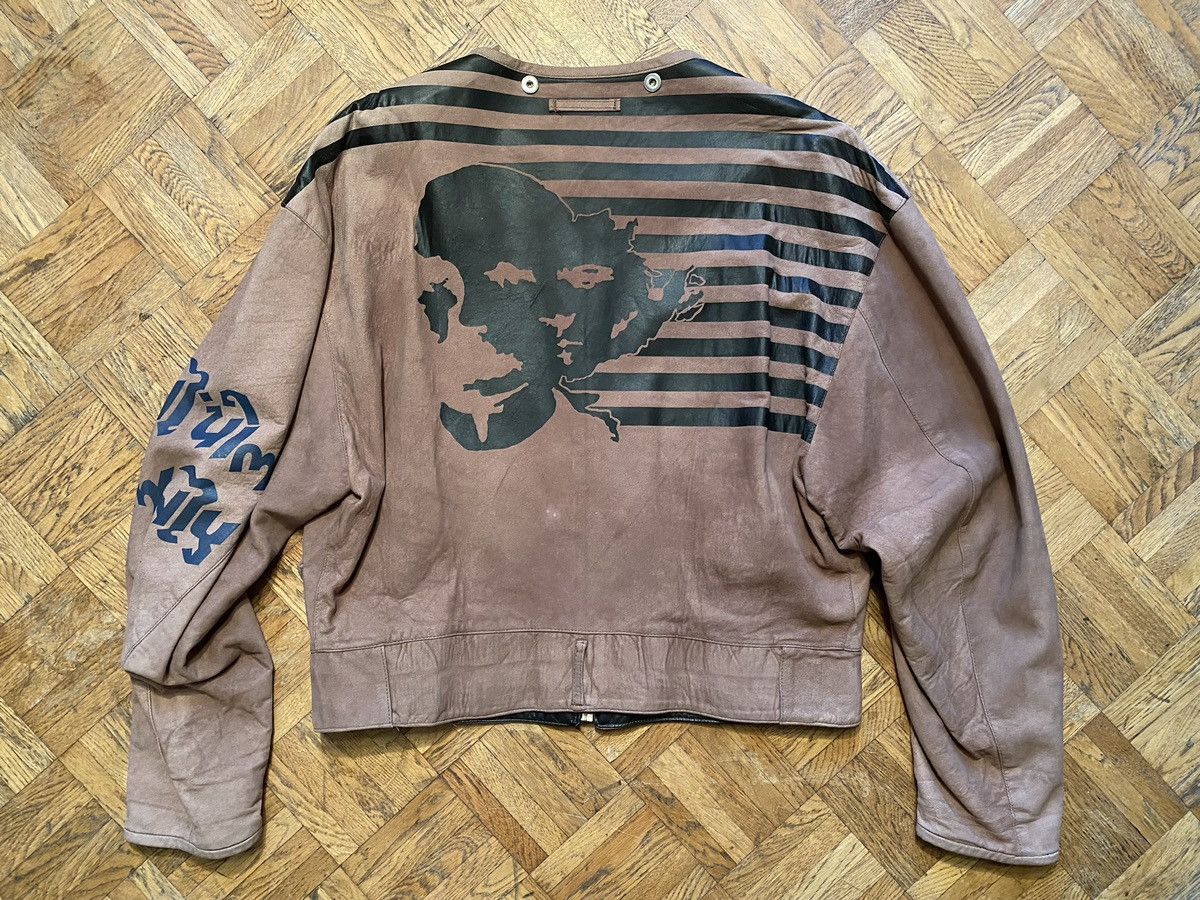 image of Jean Paul Gaultier Gaultier Leather in Black Brown, Men's (Size Medium)