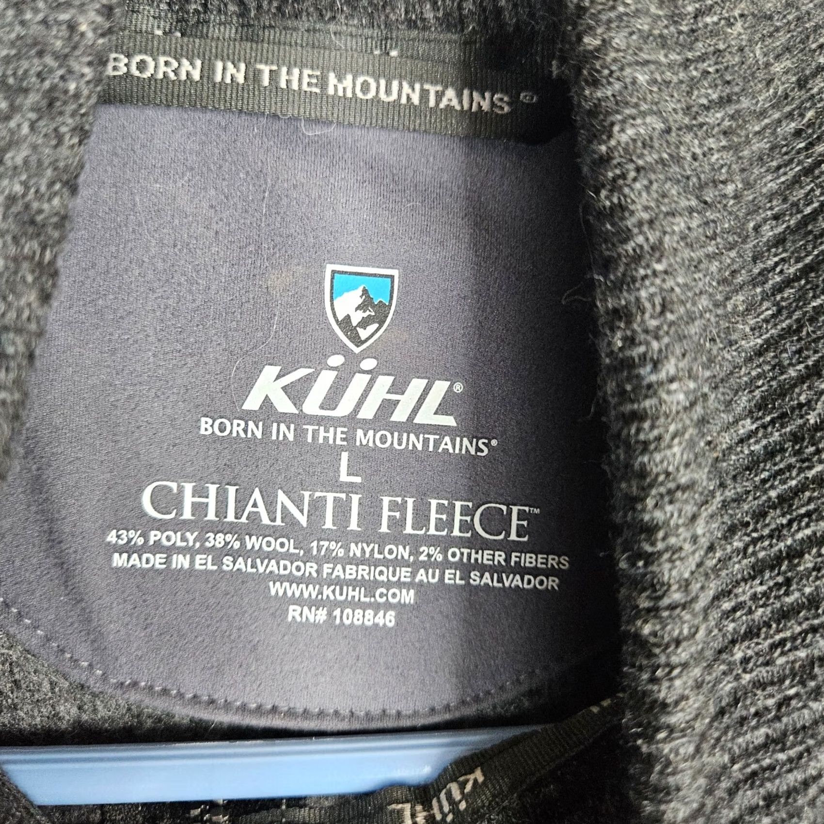 Vintage KUHL Gray Chianti Fleece Mens Sweater Long Sleeve 1/4 Zipper Size L Gray NI Clothing pullover crew neck adult Regular All Seasons 90s? Size US L / EU 52-54 / 3 - 4 Thumbnail