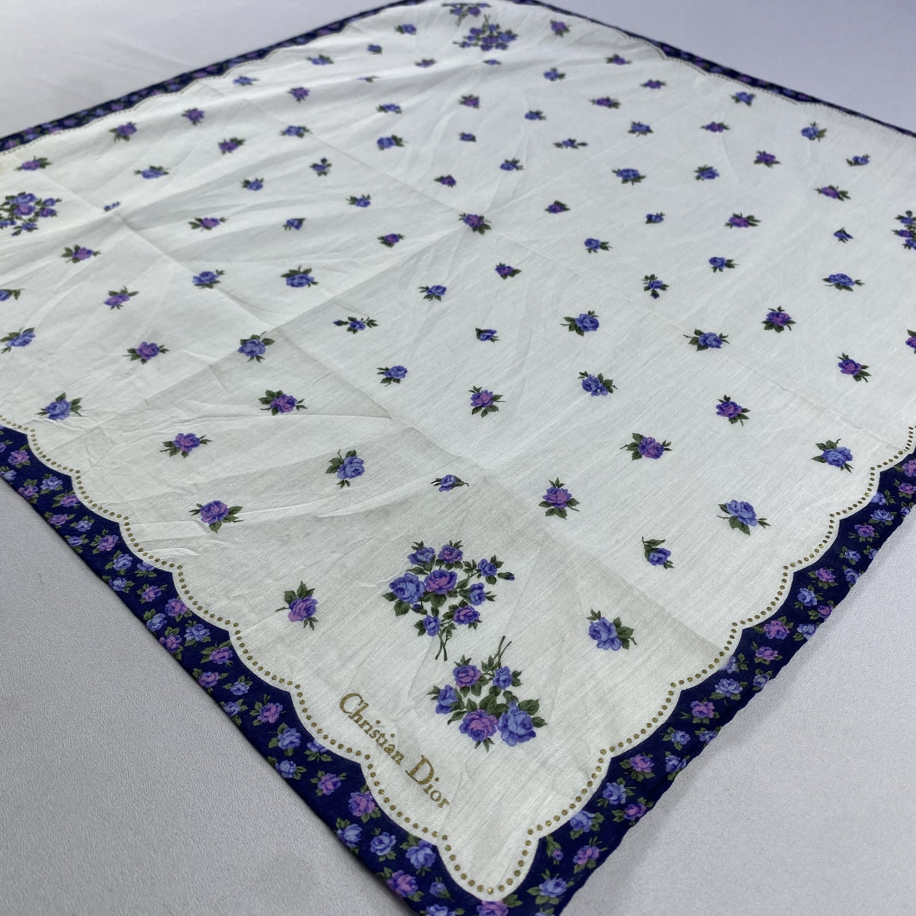 Vintage Christian Dior Monsieur Bandana/ Handkerchief / Neckerchief Size ONE SIZE - 2 Thumbnail