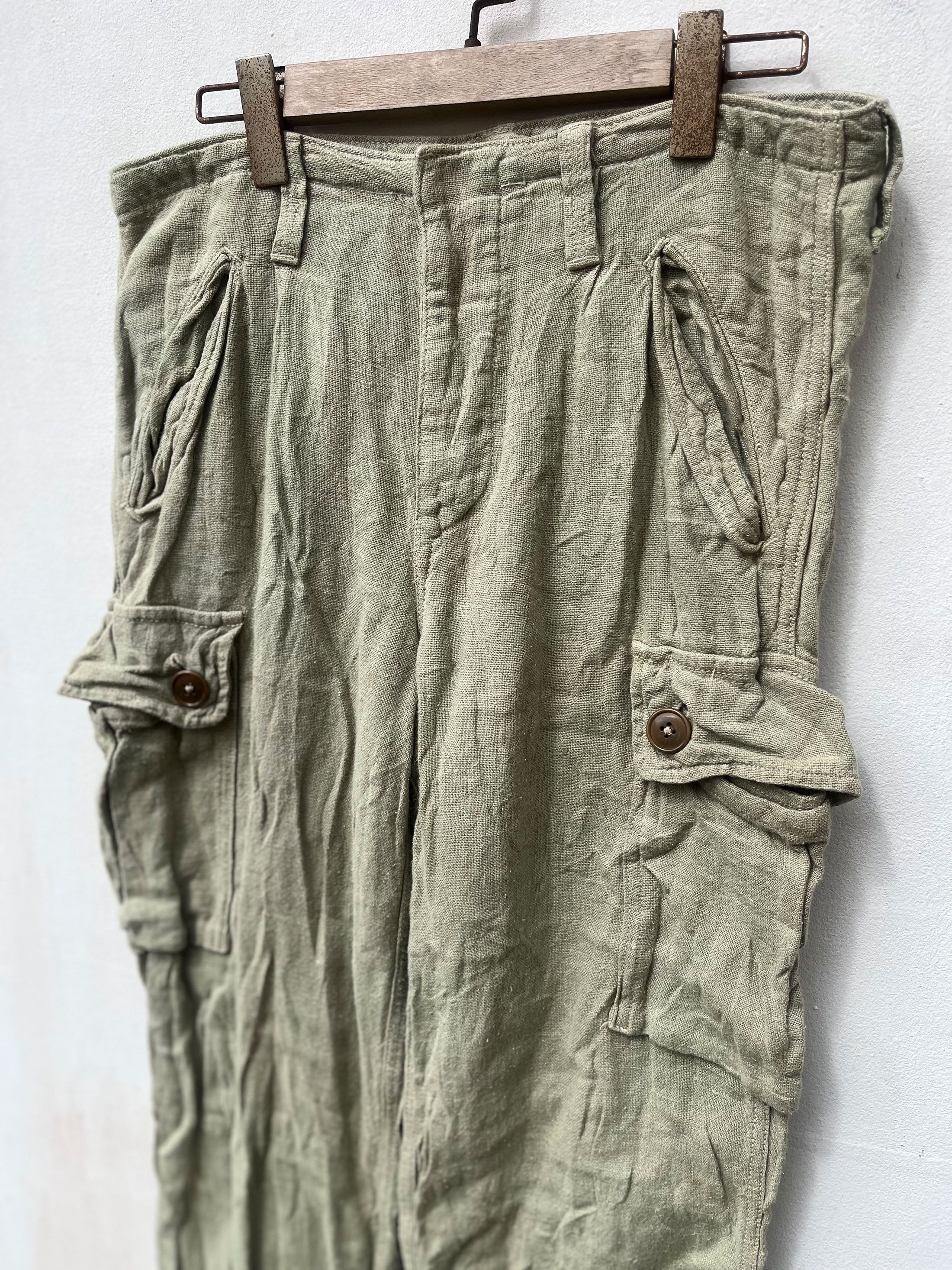 HOLLYWOOD RANCH MARKET HR Market Japan Cargo Pant Parachute Loose Kapital Styled Size US 33 - 2 Thumbnail
