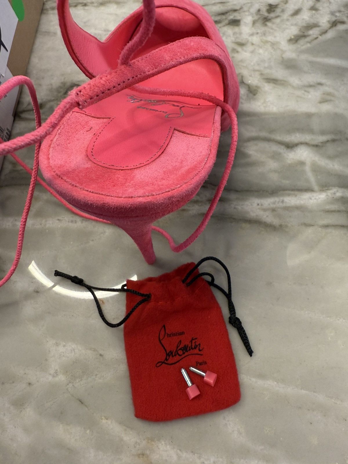 Christian Louboutin Lace Up NVP 120 Size US 10 / IT 40 - 5 Thumbnail