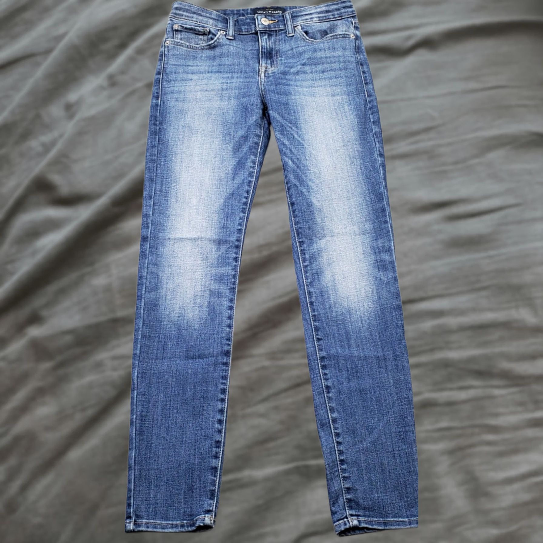 Lucky Brand Lucky Brand Stella Skinny Jeans Women’s 4/27 Blue Denim 5-Pocket Design Jeans Color Blue Women Size 27" / US 4 / IT 40 - 1 Thumbnail