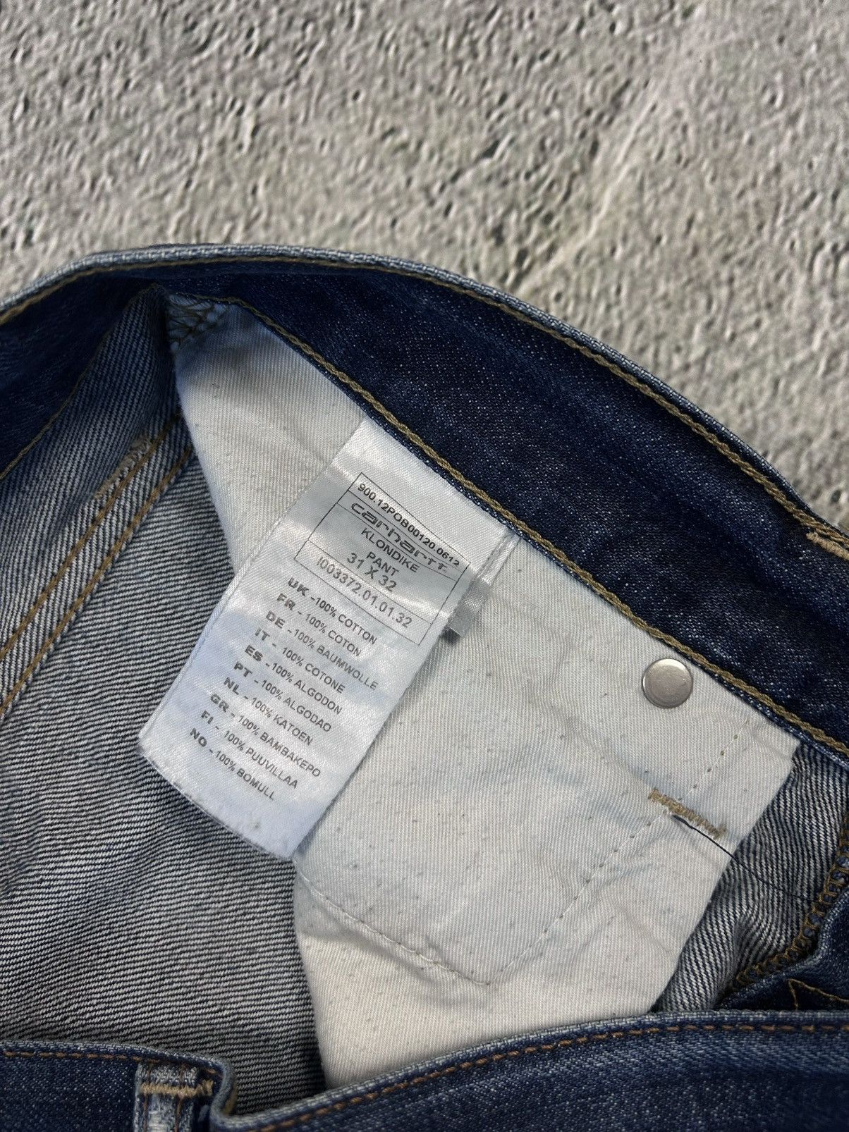 Carhartt × Vintage Carhartt Selvedge denim pants workwear klondike pants jeans Size US 31 - 9 Thumbnail