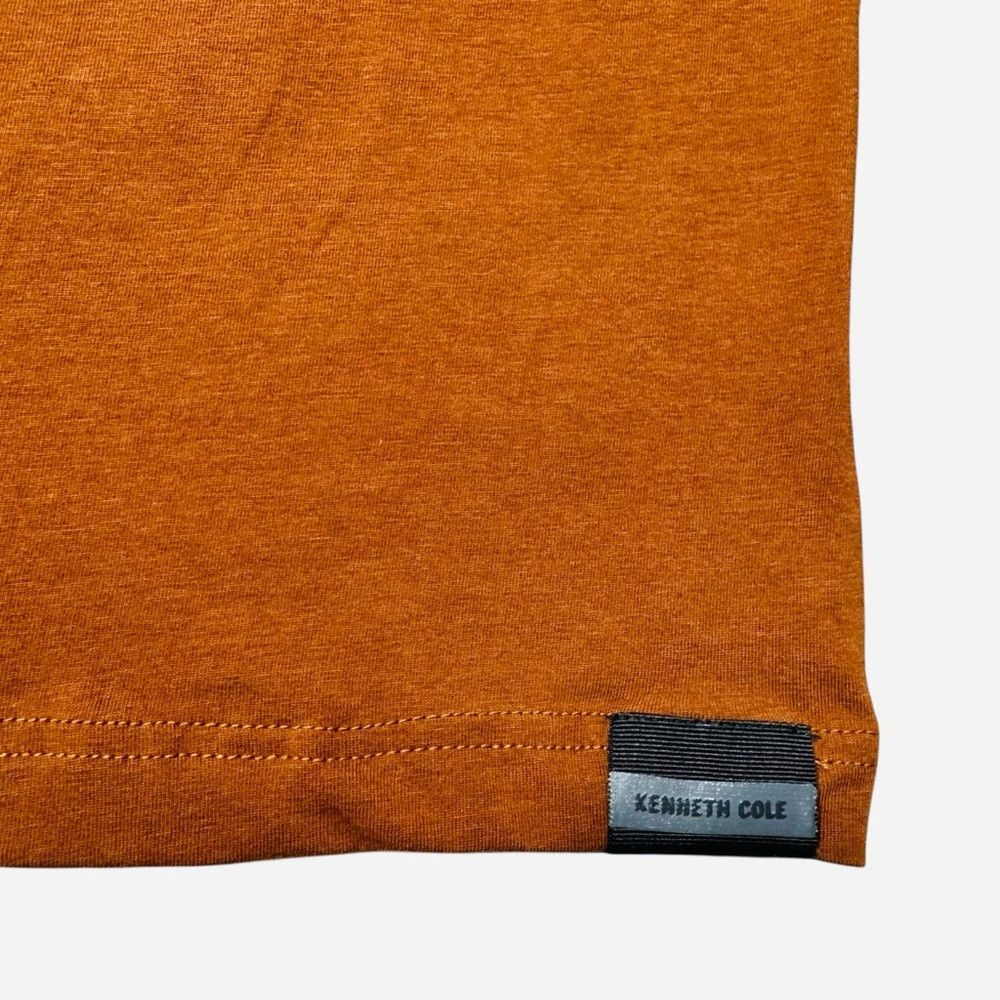 Kenneth Cole NWT New Kenneth Cole Light Brown Cotton Logo T-Shirt Size 3 Size US XXL / EU 58 / 5 - 3 Thumbnail