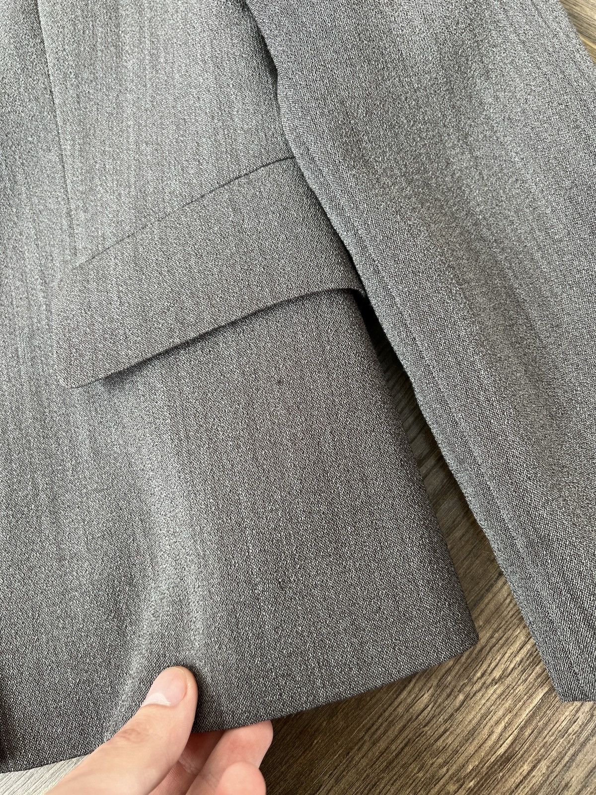 MAX&Co. Vintage Max&Co Womens Gray Wool Blend Suit Size M / US 6-8 / IT 42-44 - 6 Thumbnail