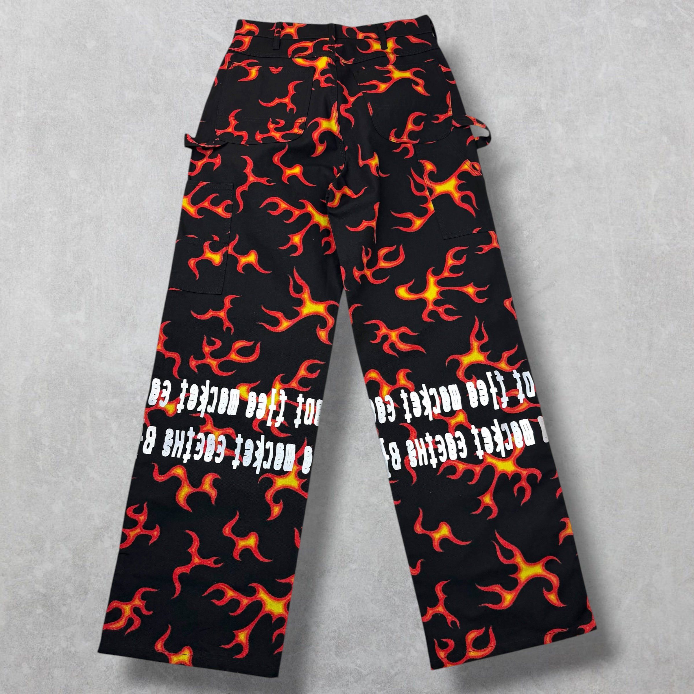 Cactus Plant Flea Market Cactus Plant Flea Market Double Knee Hi-Vis Pants 2 (30) Size US 30 / EU 46 - 2 Thumbnail
