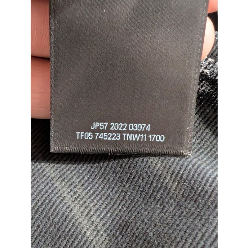 Balenciaga o1rshd1 Q:3 / Baggy Pants / Jeans in Black Size US 30 / EU 46 - 17 Thumbnail