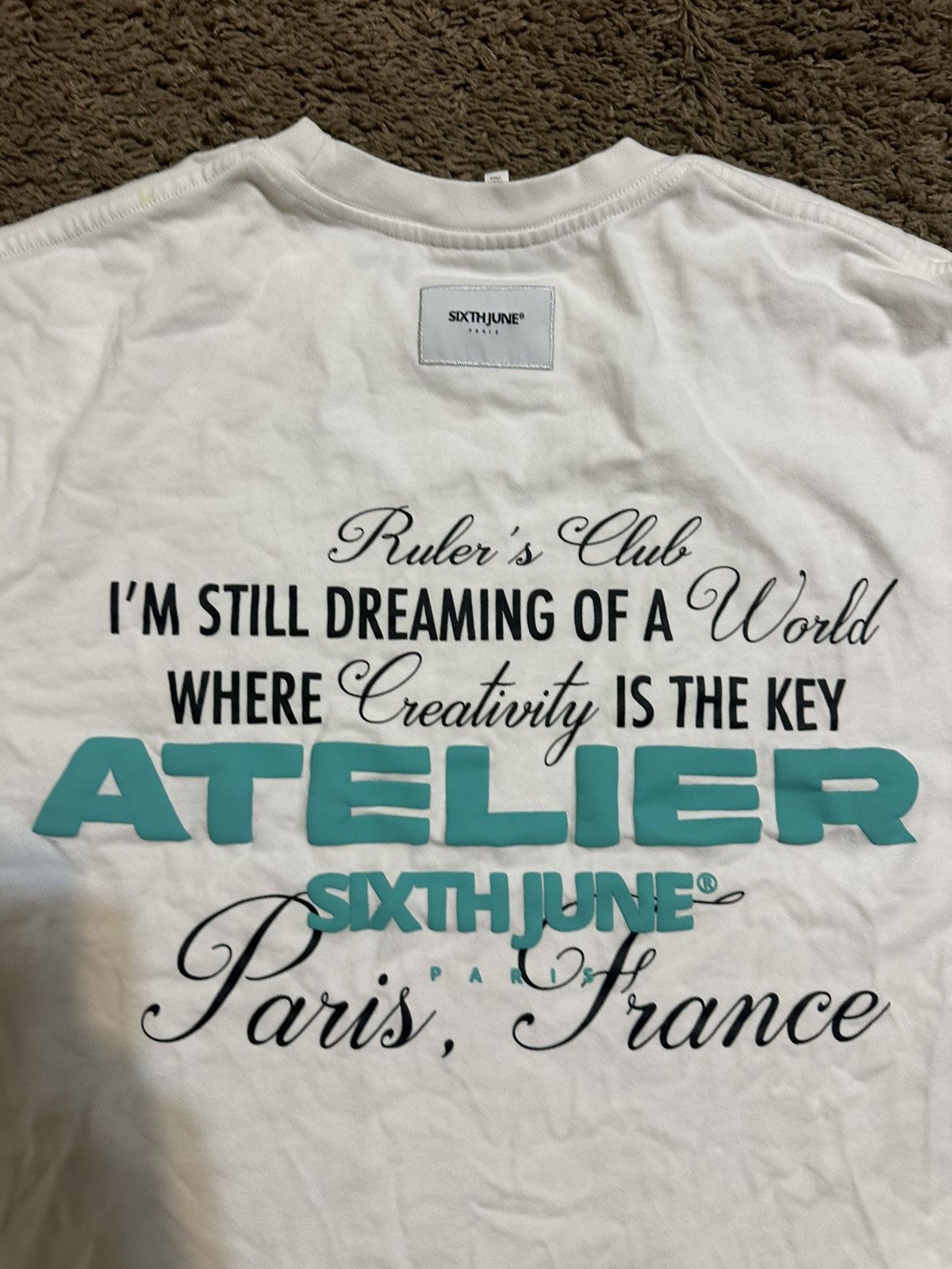 Sixth June Paris Vintage Sixth June “Atelier” shirt 00s size medium Size US M / EU 48-50 / 2 - 2 Thumbnail