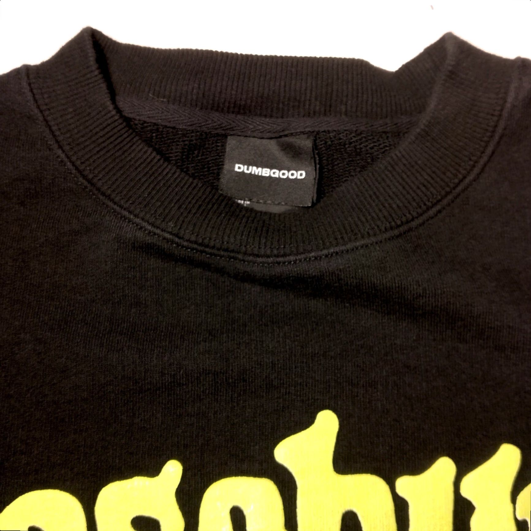 Vintage VINTAGE Dumbgood Goosebumps Welcome to Horrorland Sweatshirt Unisex XS Black Graphic Pullover Mens Size US XS / EU 42 / 0 - 7 Thumbnail
