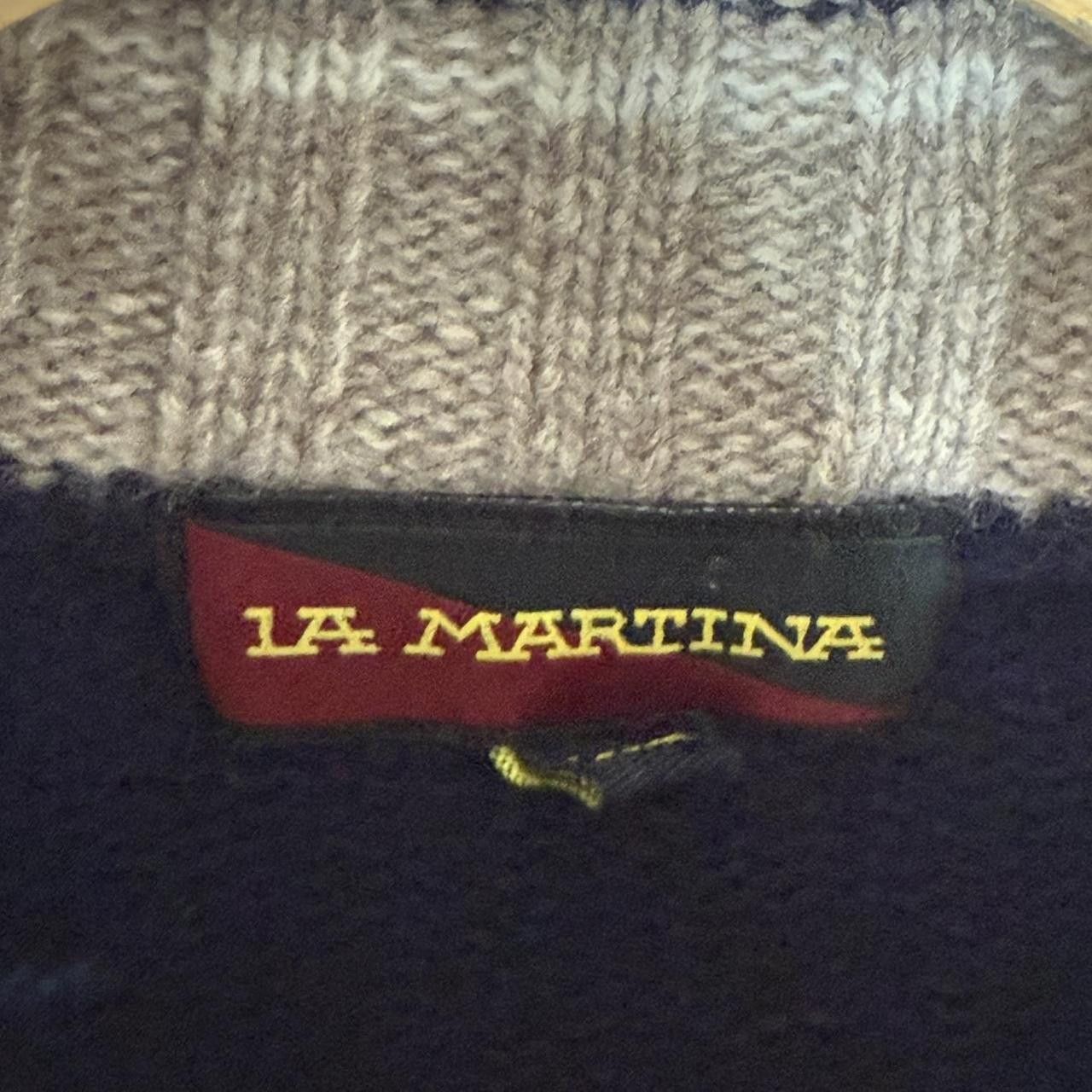 La Martina La Martina Vintage Half Zip Jumper Navy Size US L / EU 52-54 / 3 - 4 Thumbnail