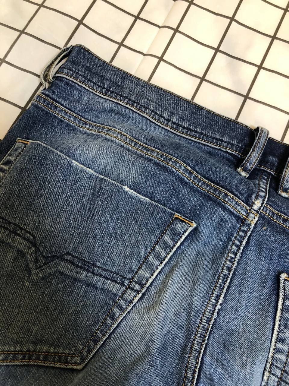 Diesel DIESEL TEPPHAR Wash Denim Slim Carrot Stretch Jeans Size US 34 / EU 50 - 23 Thumbnail
