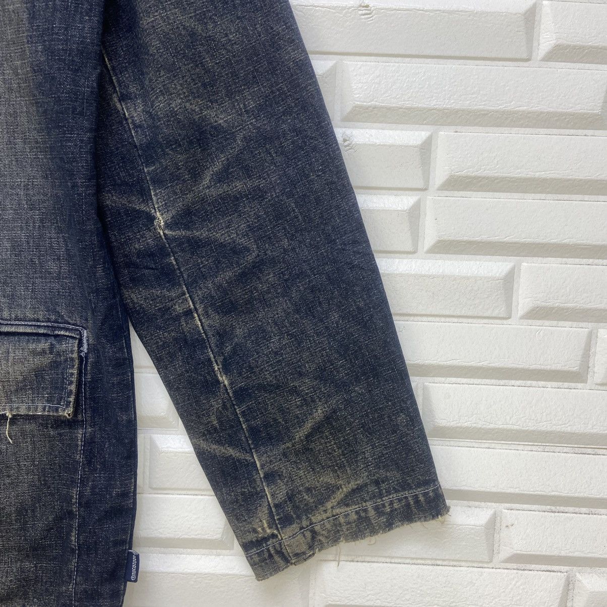 Japanese Brand Japanese Brand Dog House Union Made Distressed Denim Jacket Size US S / EU 44-46 / 1 - 3 Thumbnail