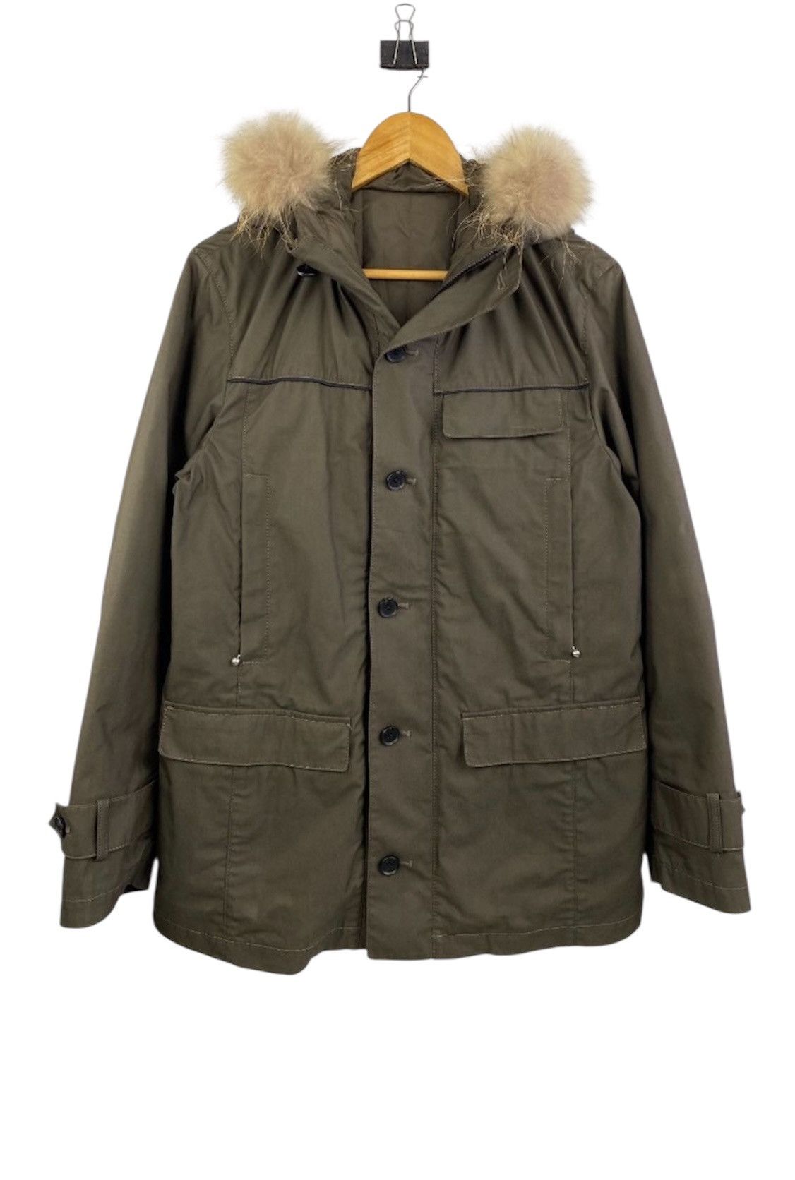 Yohji Yamamoto A.A.R by yohjiyamamoto army style fur jacket Size US M / EU 48-50 / 2 - 8 Thumbnail