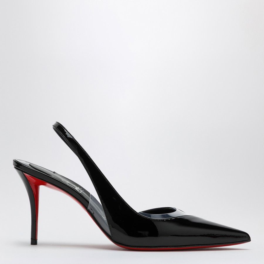 Christian Louboutin o1d2blof0824 Leather Pumps in Black Size US 7.5 / IT 37.5 - 1 Thumbnail
