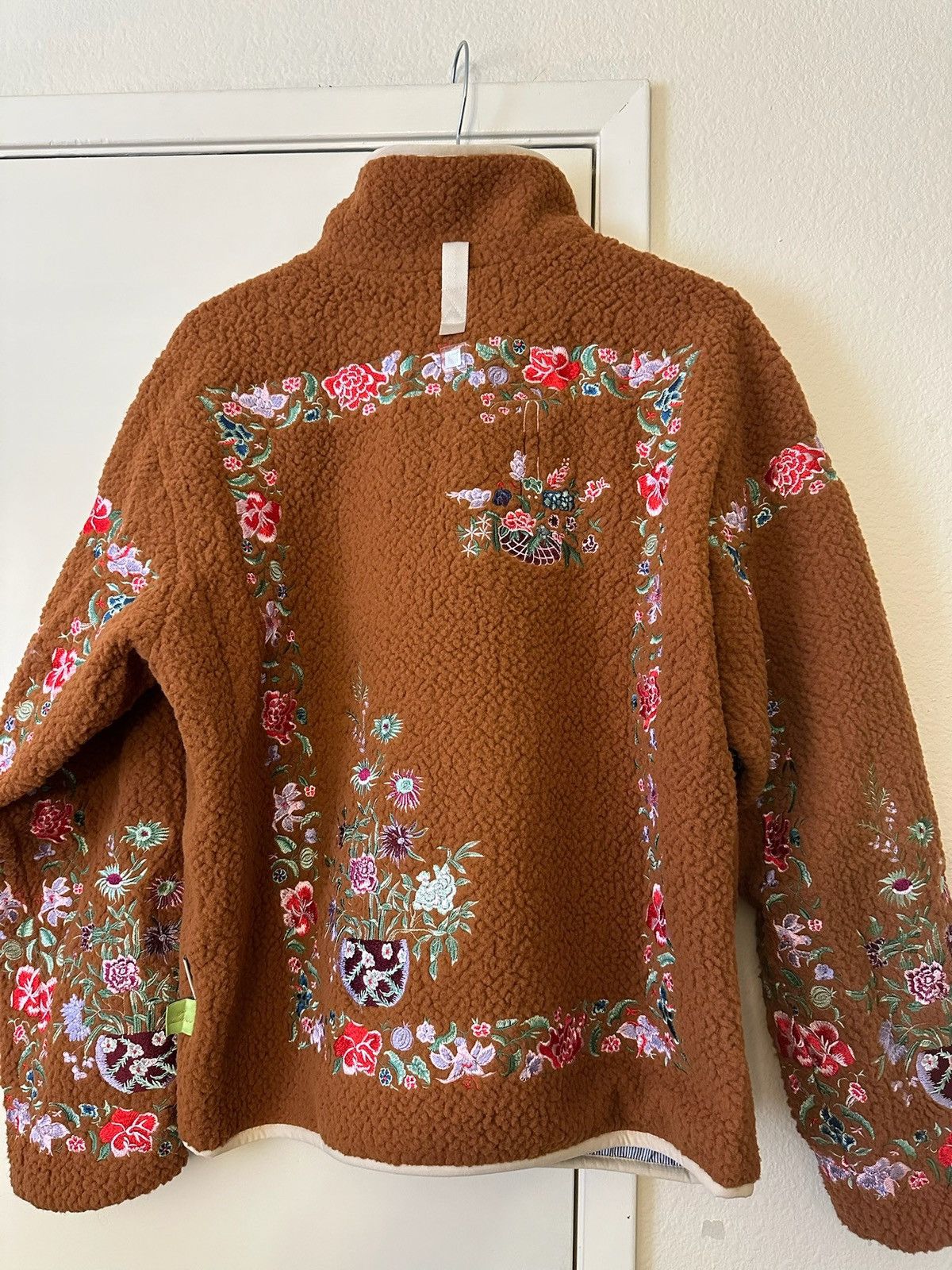 Advisory Board Crystals Advisory Board Crystals Floral Embroidered Fleece Zip-Up L Size US L / EU 52-54 / 3 - 2 Thumbnail
