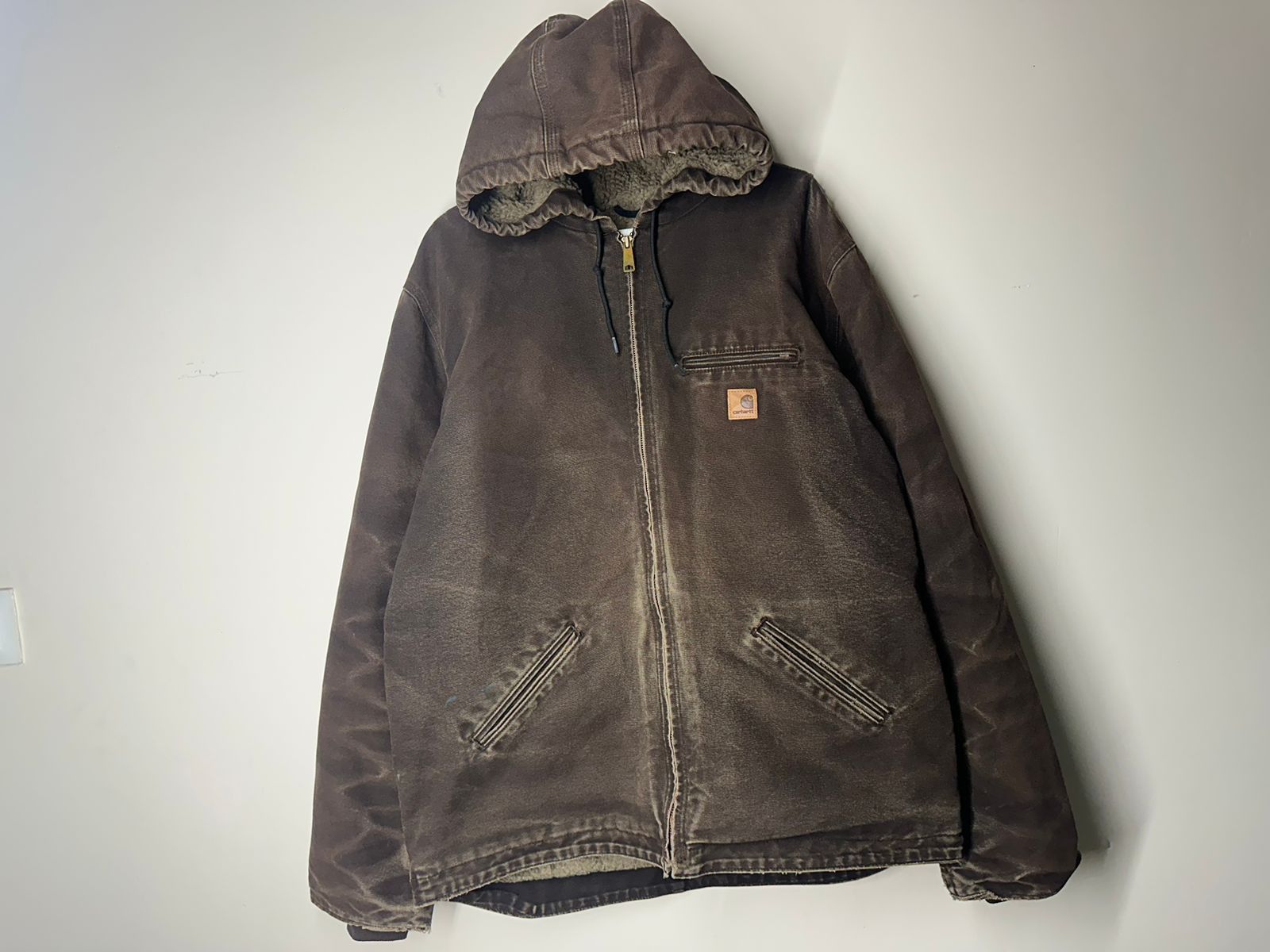 Carhartt × Vintage Vintage Carhartt hooded jacket XL TALL Size US XL / EU 56 / 4 - 1 Thumbnail