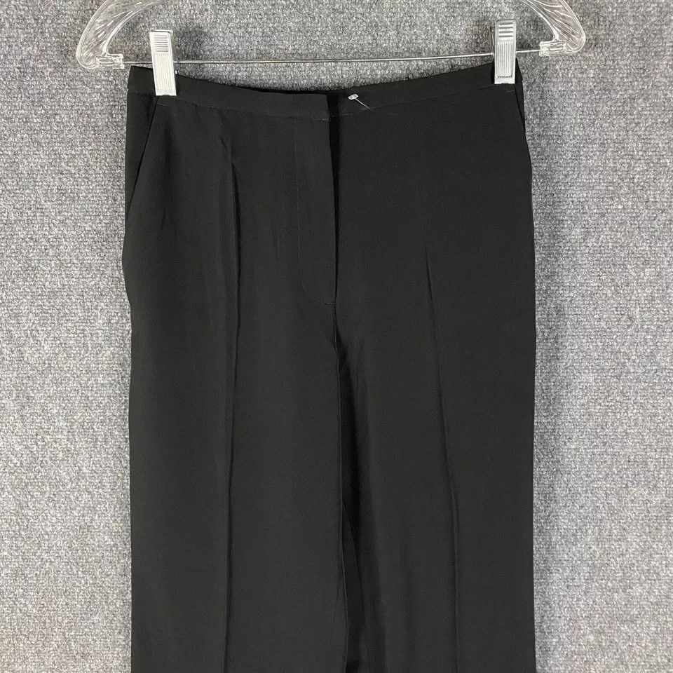 H&M H&M Pants Women's Size 2 Trousers Black Polyester Blend Size 26" / US 2 / IT 38 - 2 Thumbnail