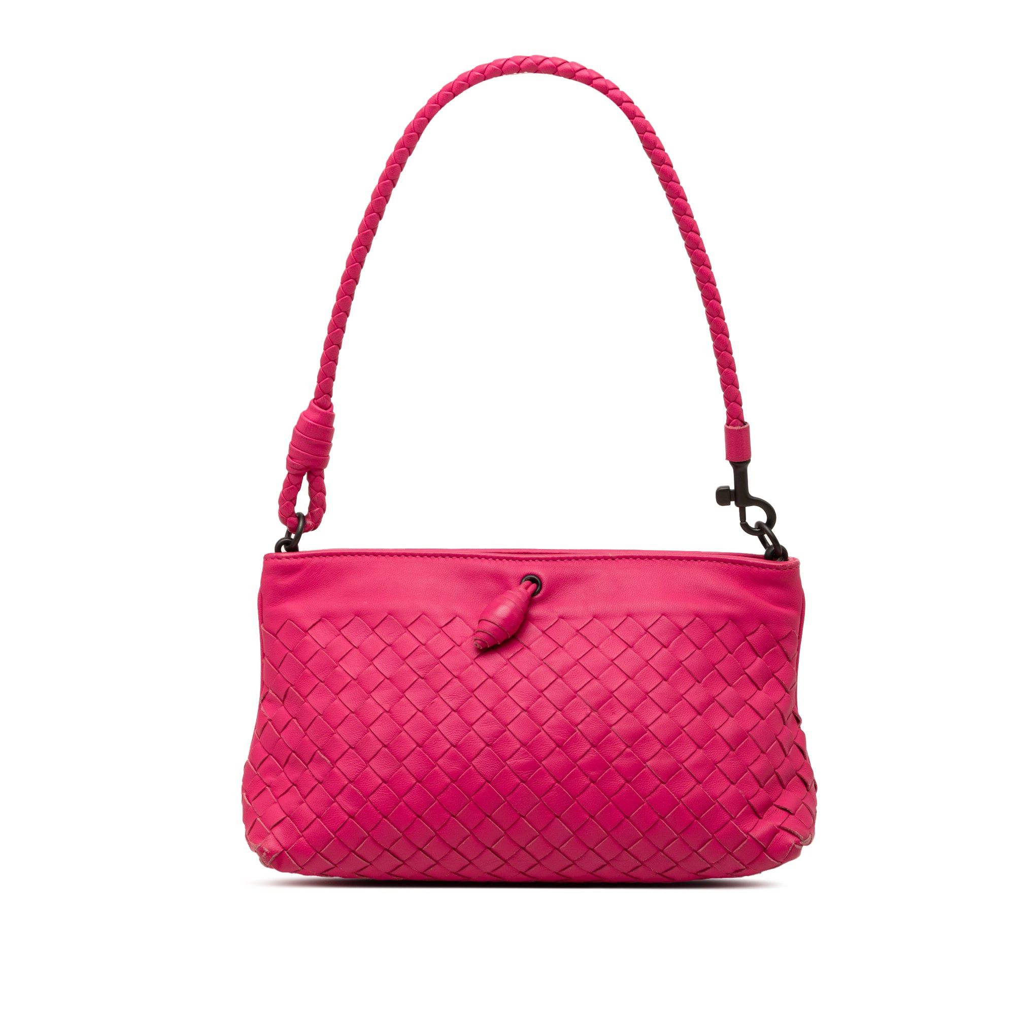 Bottega Veneta Nappa Intrecciato Frame Pochette Size ONE SIZE - 1 Thumbnail
