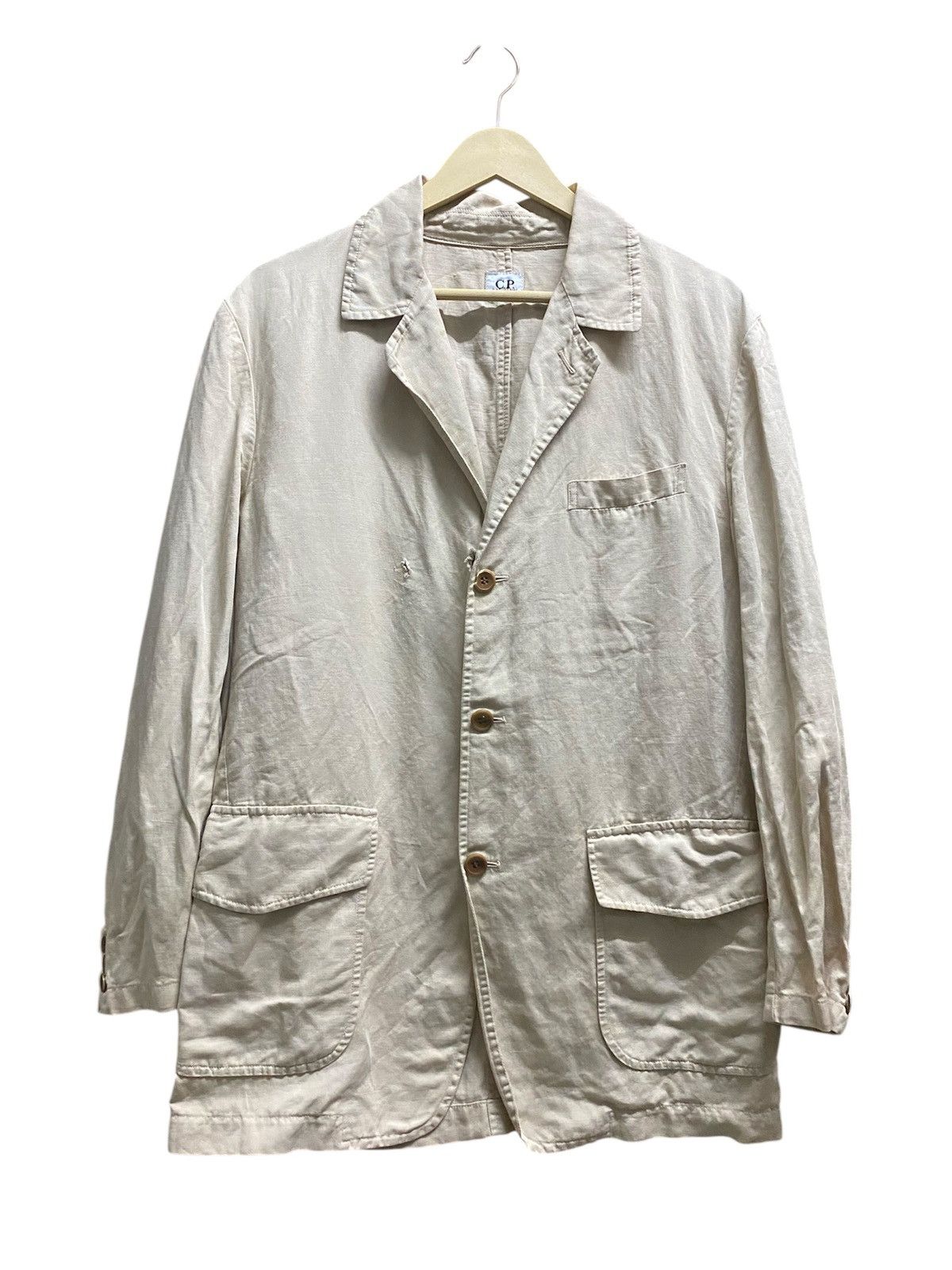 C.P. Company × Designer × Vintage C. P. Company Blazer Sportwear Size US L / EU 52-54 / 3 - 2 Thumbnail