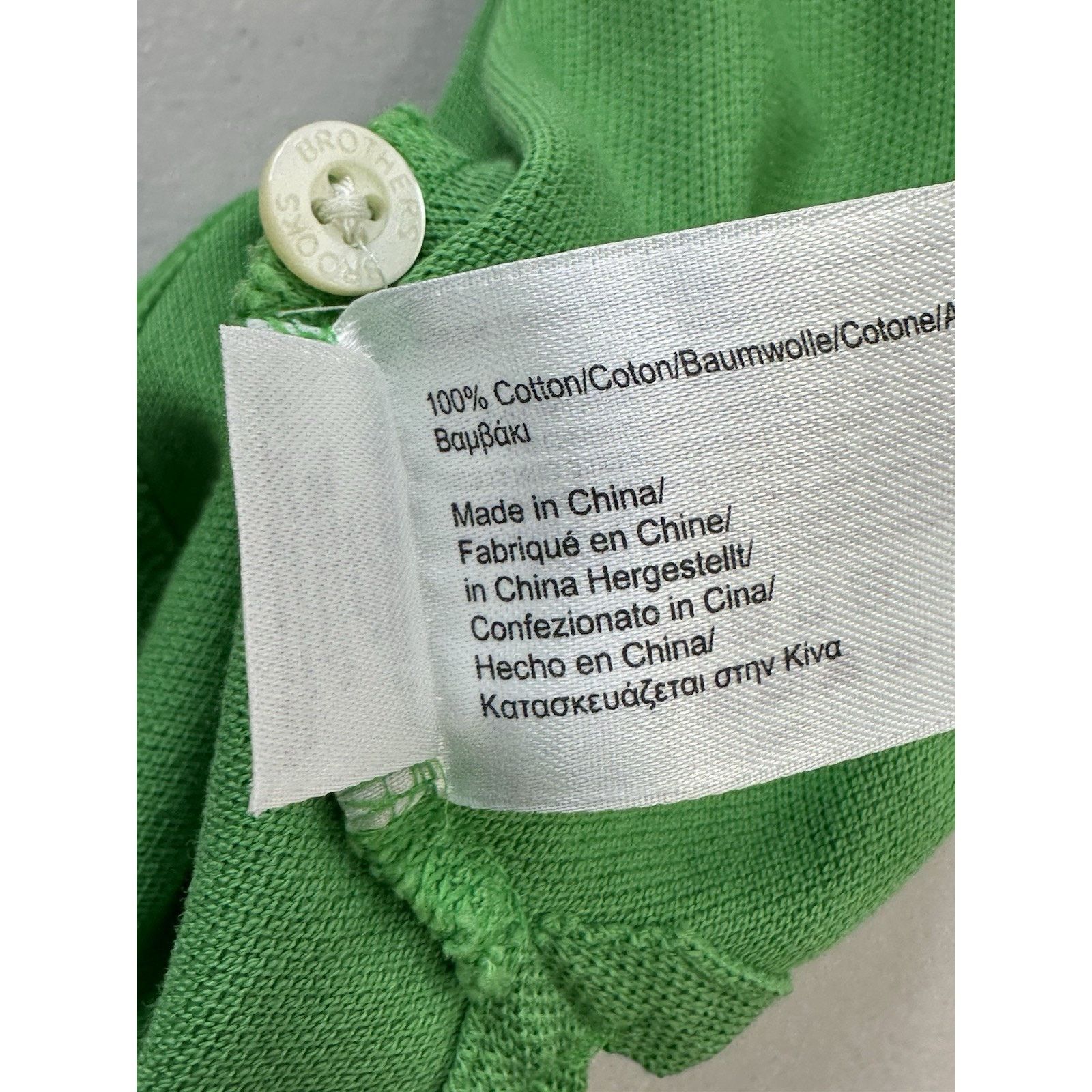 Brooks Brothers Brooks Brothers Polo Shirt Men's Medium Green Performance Size US M / EU 48-50 / 2 - 8 Thumbnail