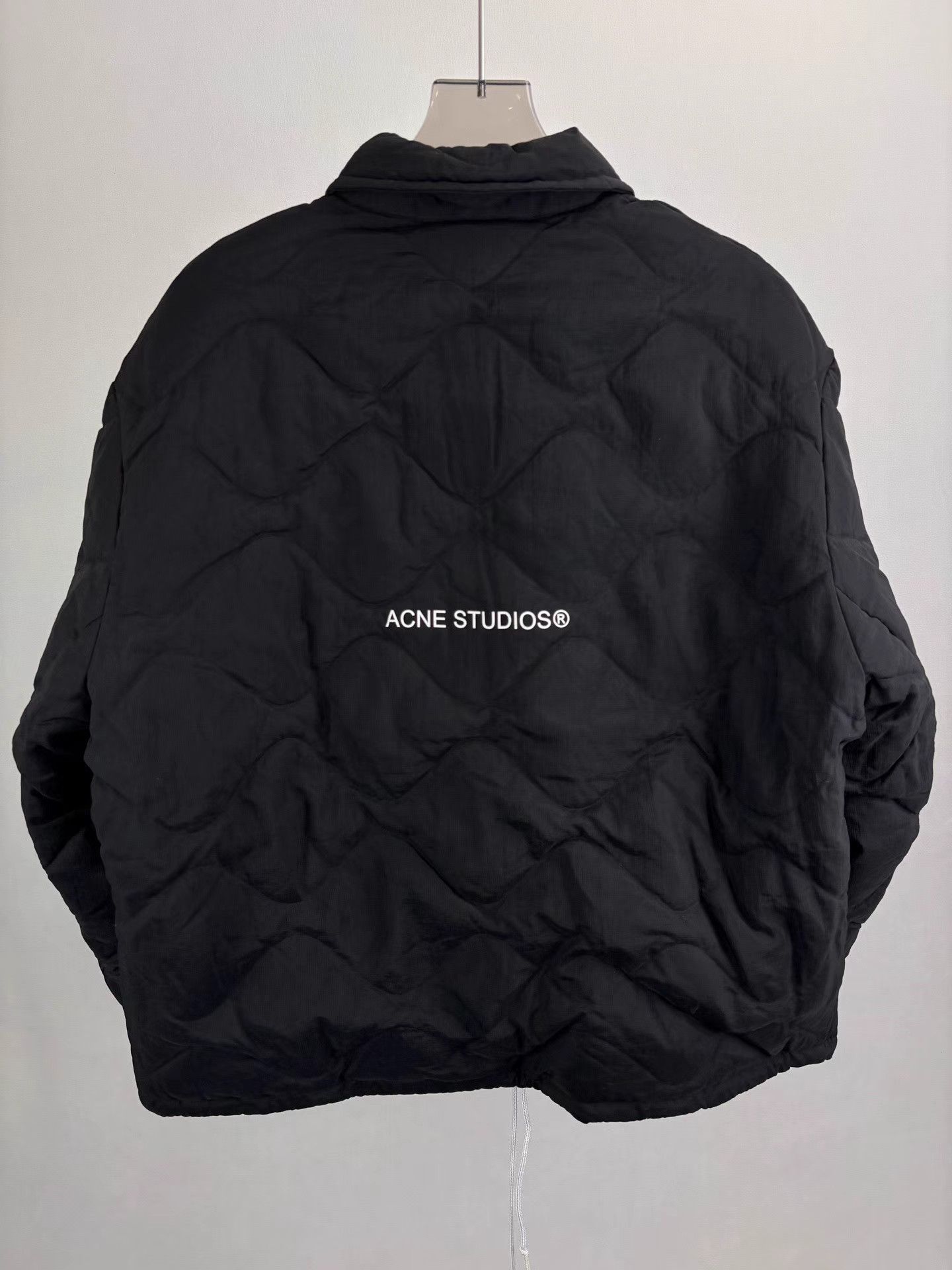 Acne Studios ACNE STUDIOS New Logo Back Print Black Padded Coat Size US S / EU 44-46 / 1 - 2 Thumbnail