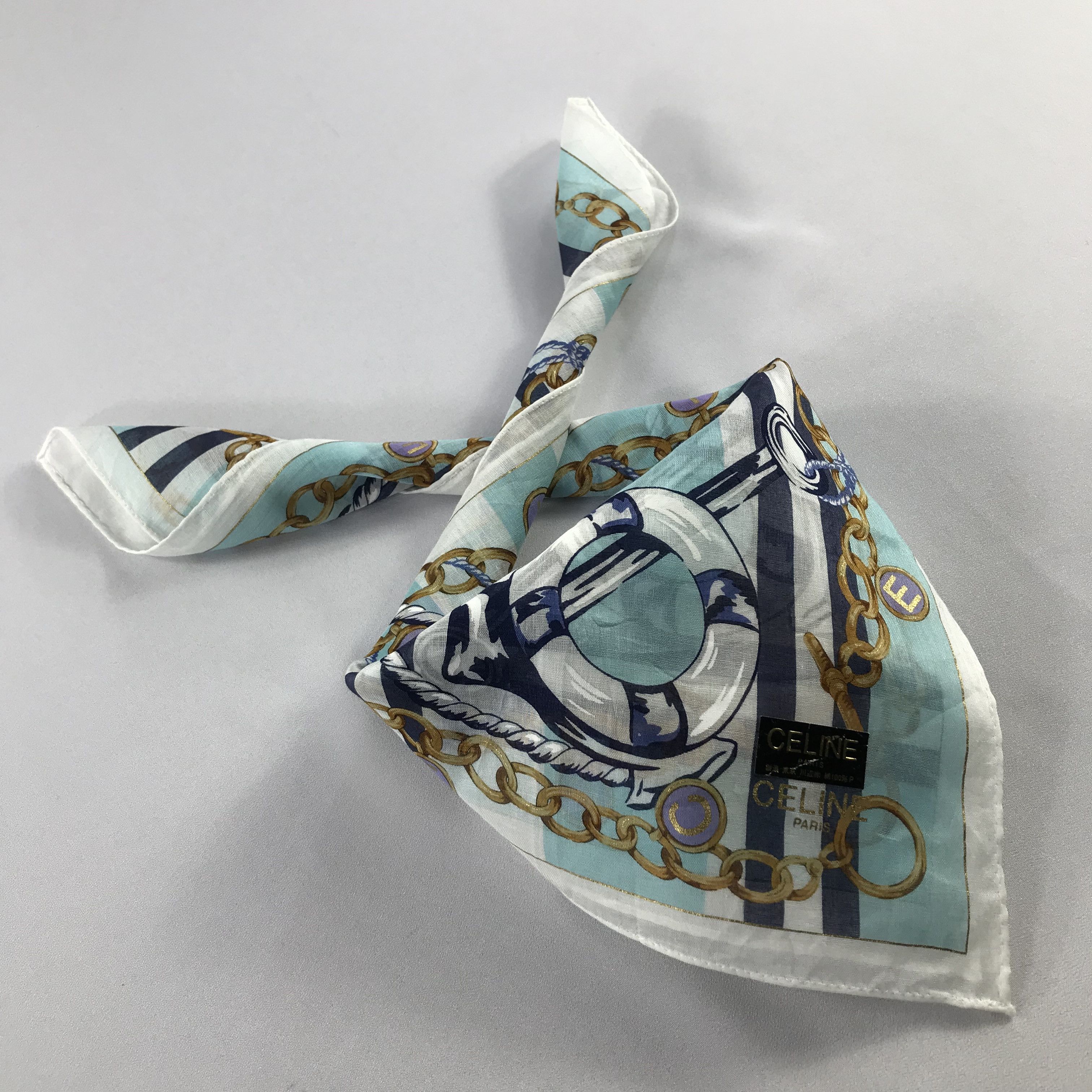 Celine Celine Handkerchief / Bandana / Neckerchief C822 Size ONE SIZE - 2 Thumbnail