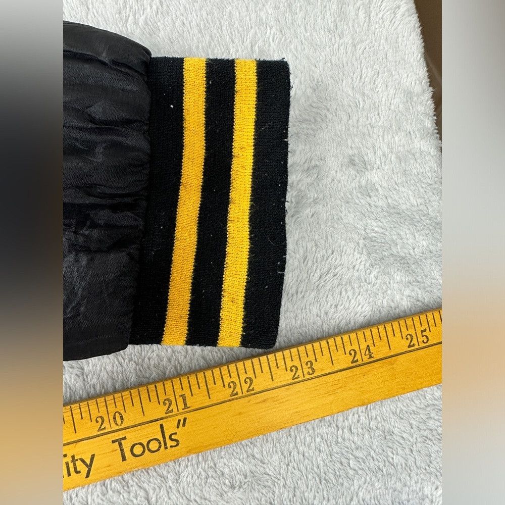 NFL Pittsburgh Steelers Full zip black jacket men's size XXL Size US XXL / EU 58 / 5 - 5 Thumbnail
