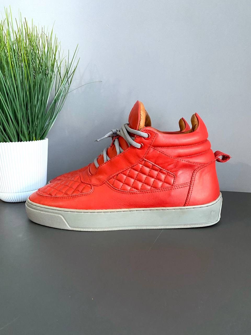 Other Leandro Lopes Handmade Genue Real Leather Sneakers, Size 42 Size US 8.5 / EU 41-42 - 6 Thumbnail