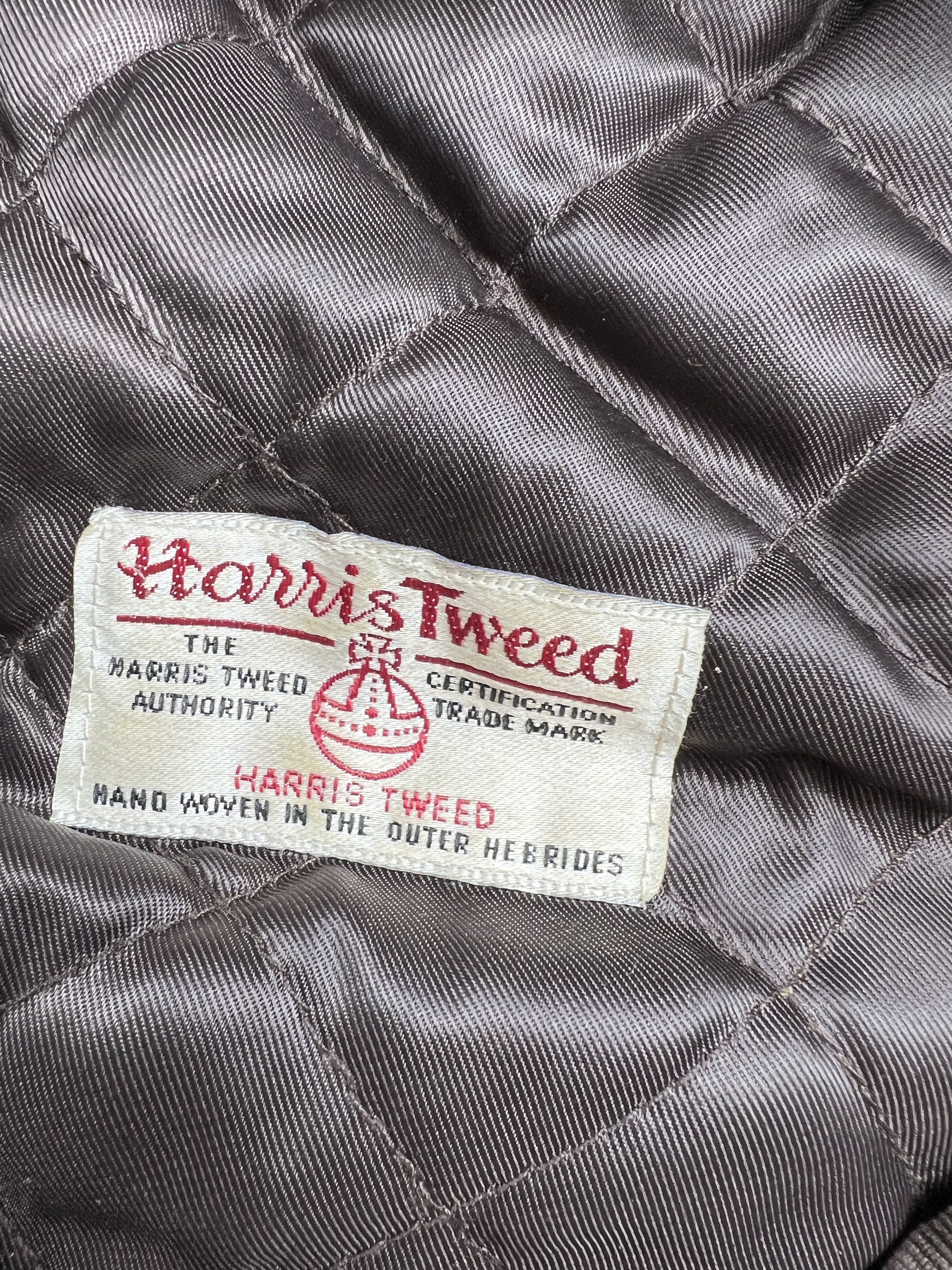 Harris Tweed × Vintage Vintage Harris Tweed Wool Cap OS Size ONE SIZE - 4 Thumbnail