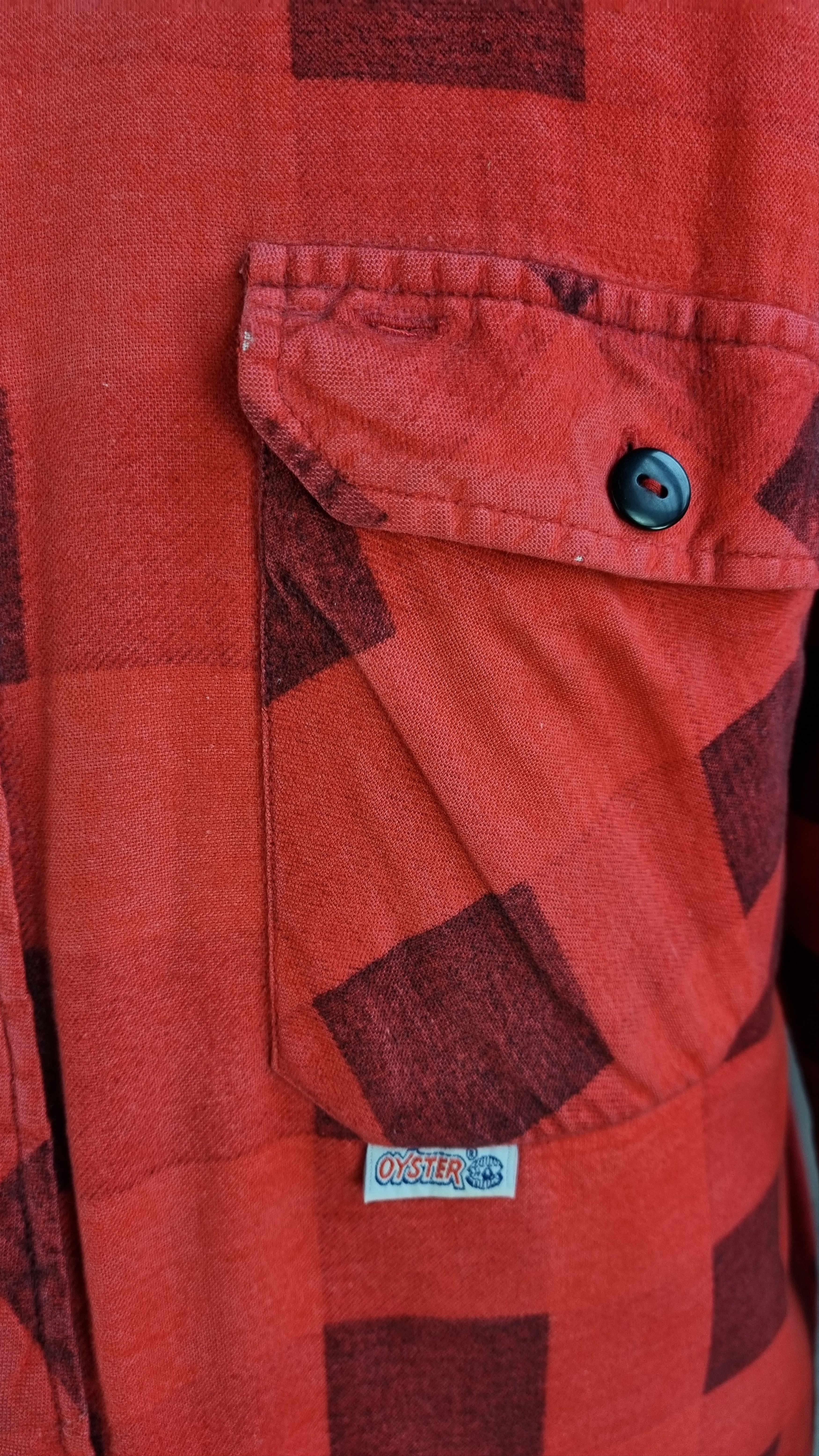 Le Laboureur × Vintage 80s Rare Quilted Plaid Worked Over Shirt Grunge Thrashed Size US L / EU 52-54 / 3 - 15 Thumbnail