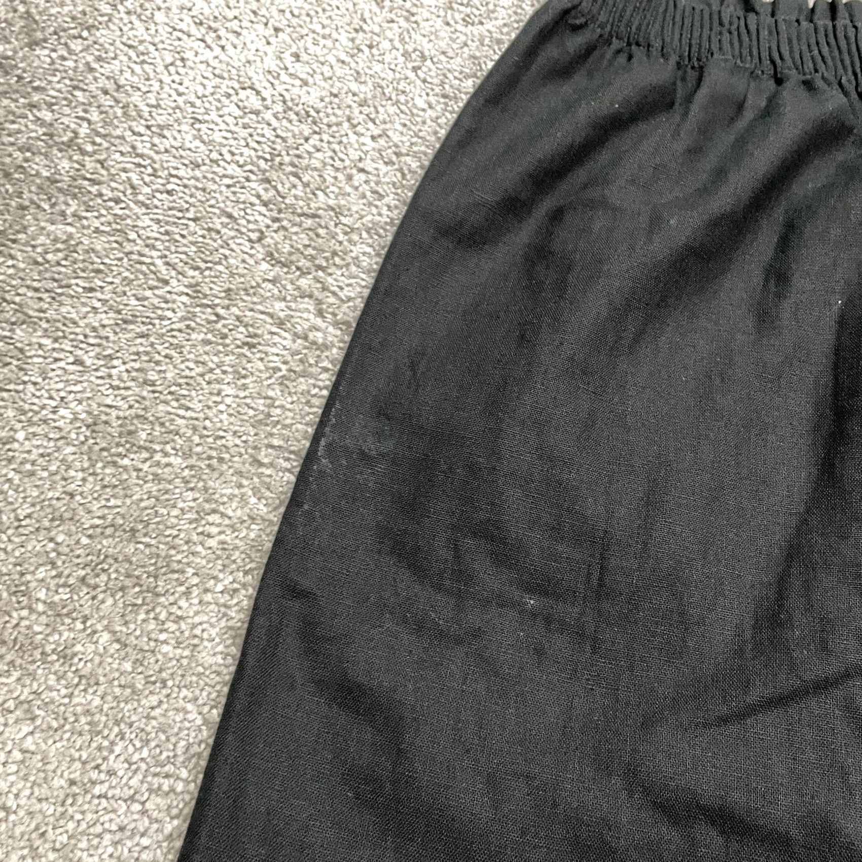 J.Crew J.Crew Wool Blend Pleated Pencil Skirt Women 00 Black Elastic Waist Pockets Skirt Knee Length Solid Wool Blends Vintage No 00 Womens Pencil Skirt Size 24" / US 00 / IT 34 - 4 Thumbnail