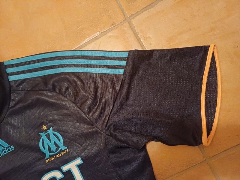 Adidas Adidas Olympique Marseille 2009-10 number three shirt Size US L / EU 52-54 / 3 - 5 Thumbnail