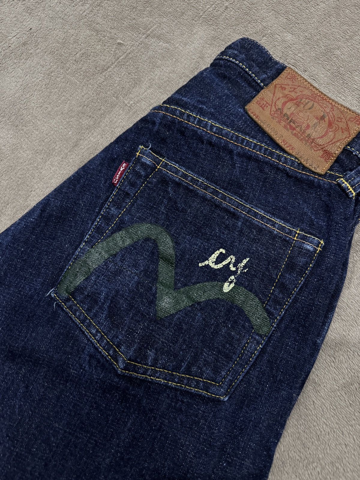 Evisu × Japanese Brand Evisu Selvedge Lot 2000 No.1 Special Size US 31 - 2 Thumbnail