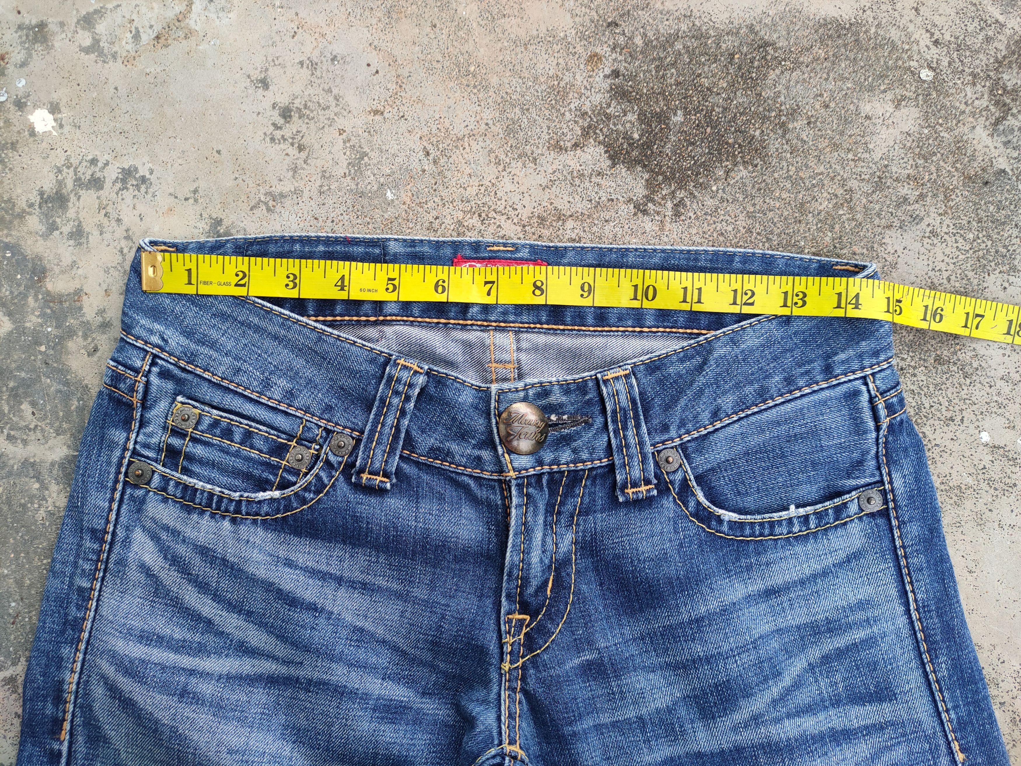 MOUSSY VINTAGE MOUSSY FLARE LOWRISE FADED JEANS DENIM PANTS Size US 30 / EU 46 - 6 Thumbnail