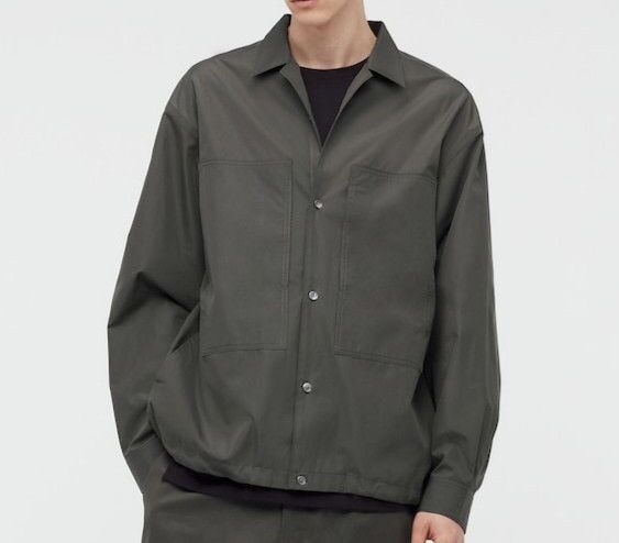 Jil Sander × Uniqlo +J Supima Cotton Oversized Double Pocket Long Sleeve Shirt Size US L / EU 52-54 / 3 - 2 Thumbnail