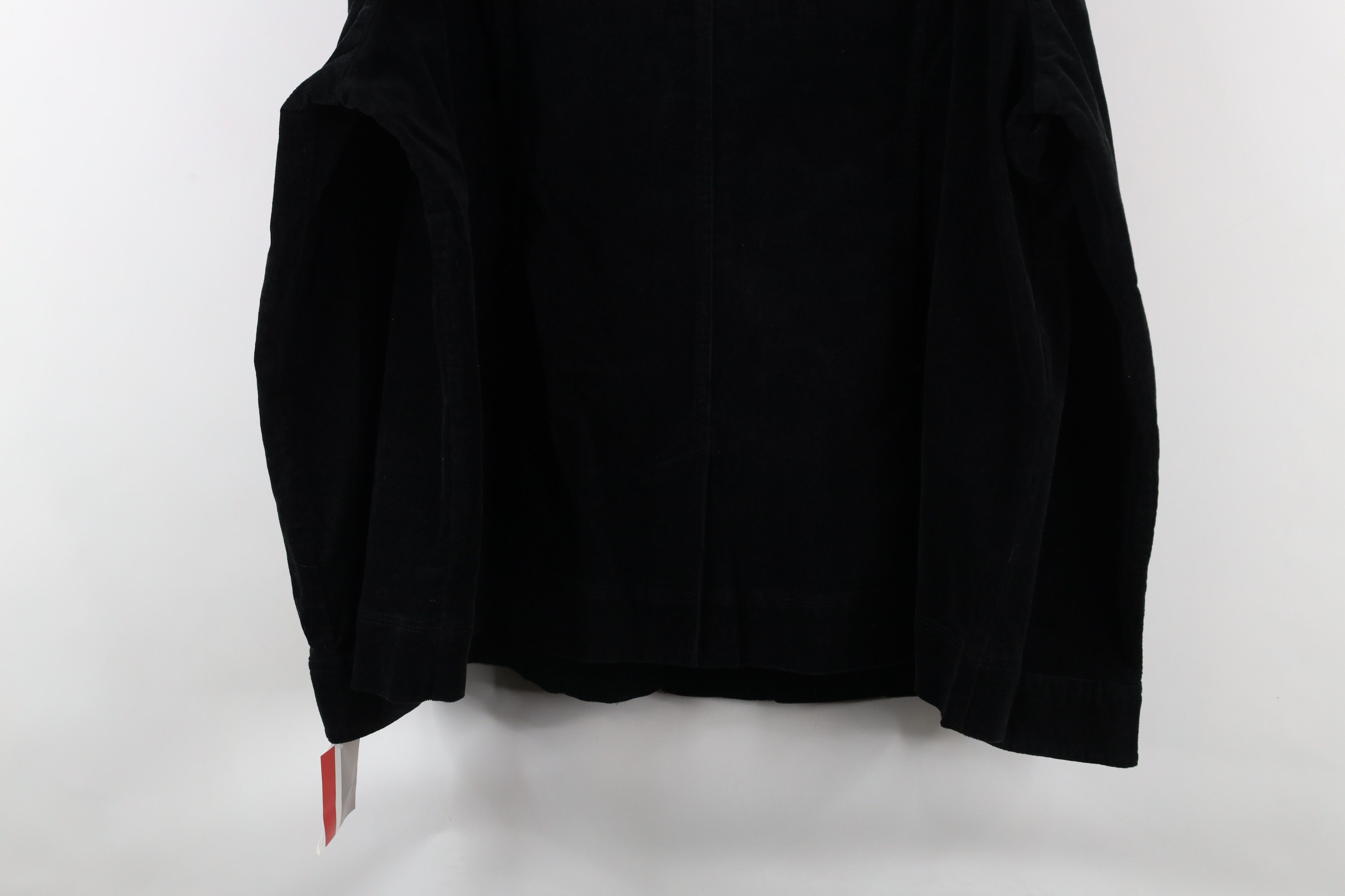 Vintage Vintage Y2K Streetwear Corduroy Full Button Jacket Black Size XXL / US 16-18 / IT 52-54 - 11 Thumbnail