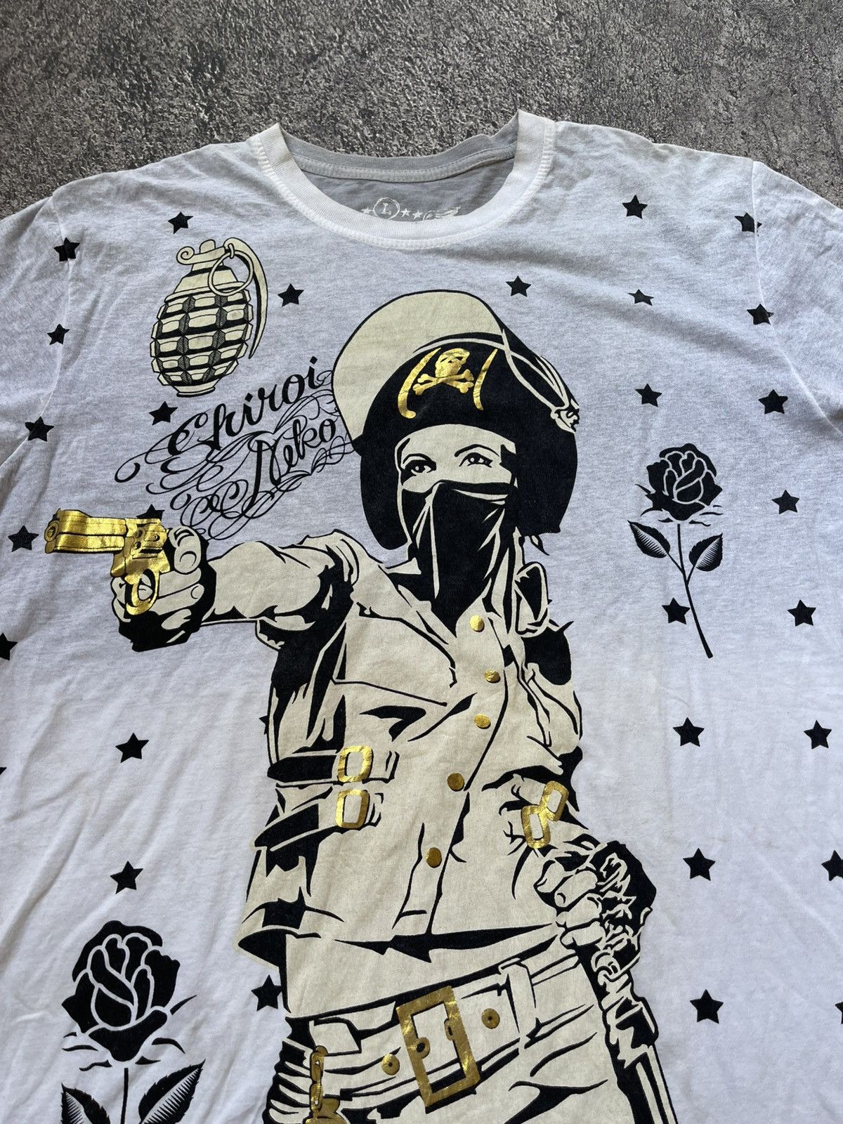 Japanese Brand Y2K Shiroi neko ifsixwasnine tshirt Size US XL / EU 56 / 4 - 3 Thumbnail