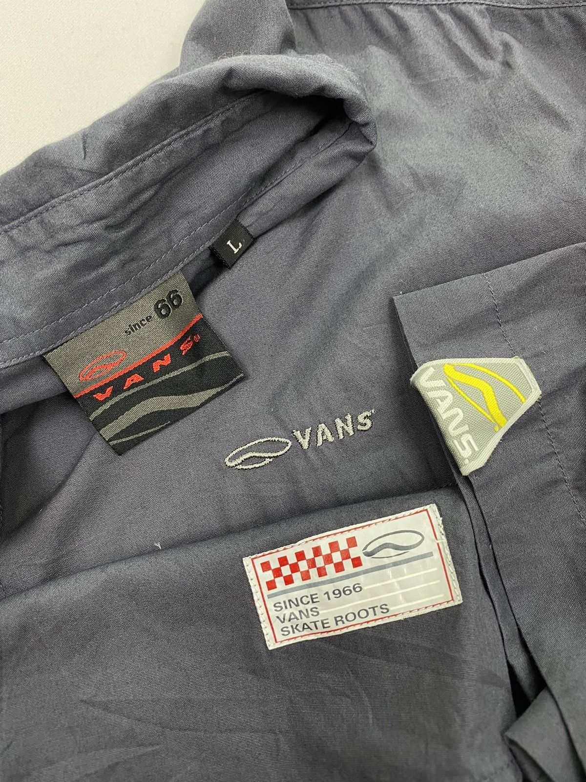 Vans Vans Skate Roots Faded Button Up Shirt Size US L / EU 52-54 / 3 - 7 Thumbnail