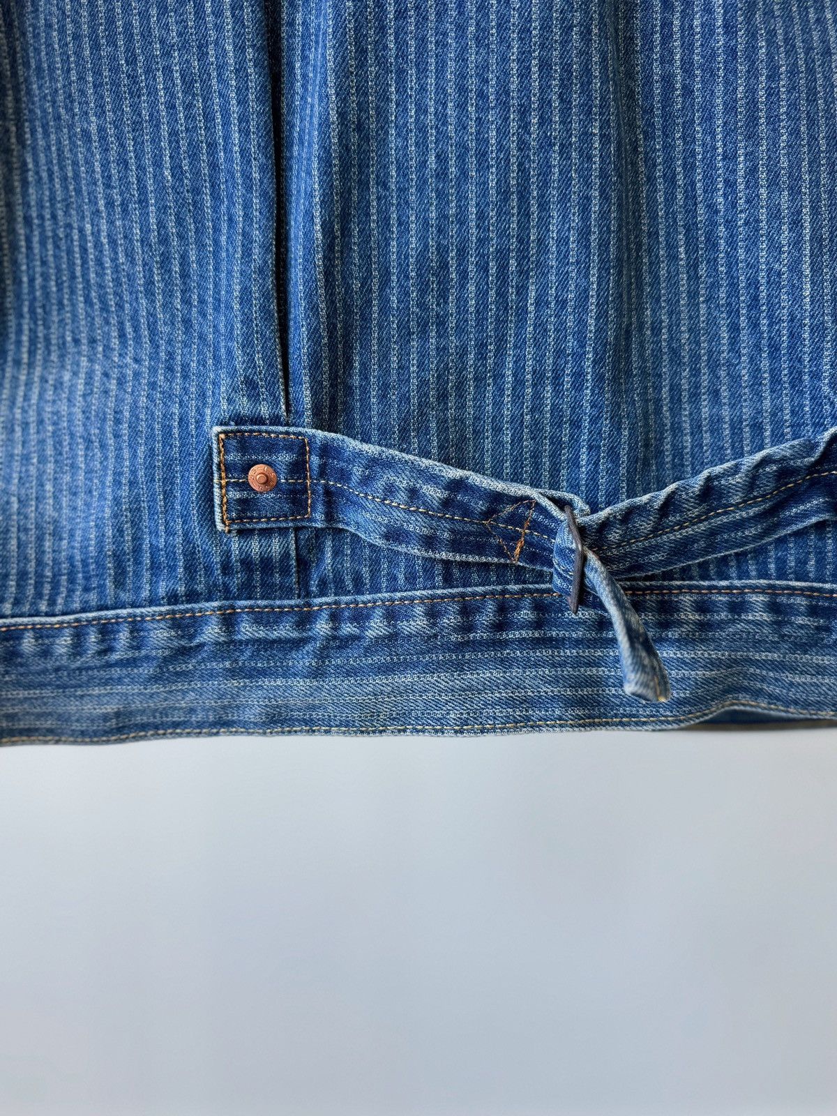 Levi's Levi’s Striped Denim Jacket – Men’s M Size US M / EU 48-50 / 2 - 6 Thumbnail