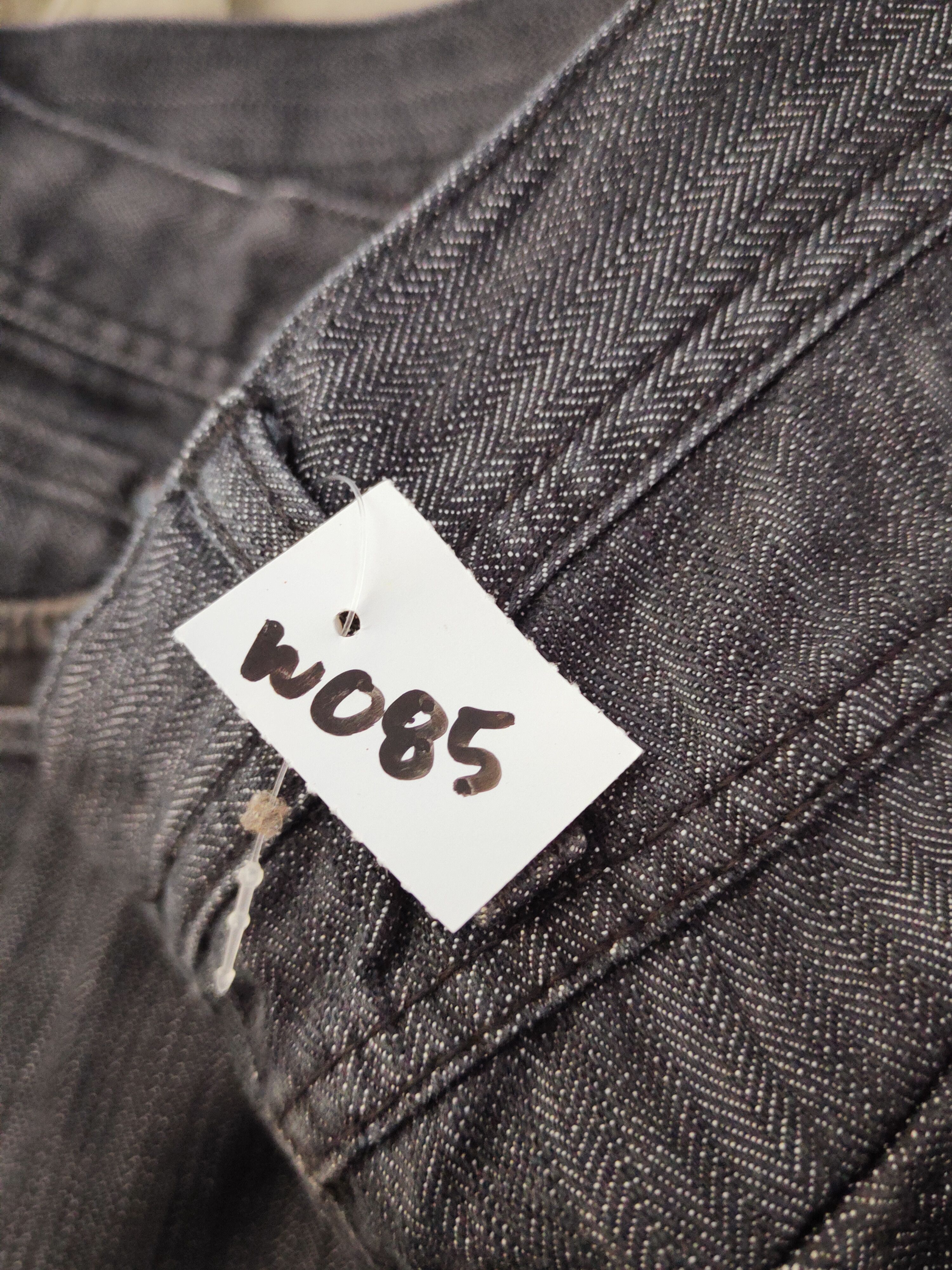 Japanese Brand Male &Co Black Distressed Ripped Jeans#W085 Size US 32 / EU 48 - 17 Thumbnail