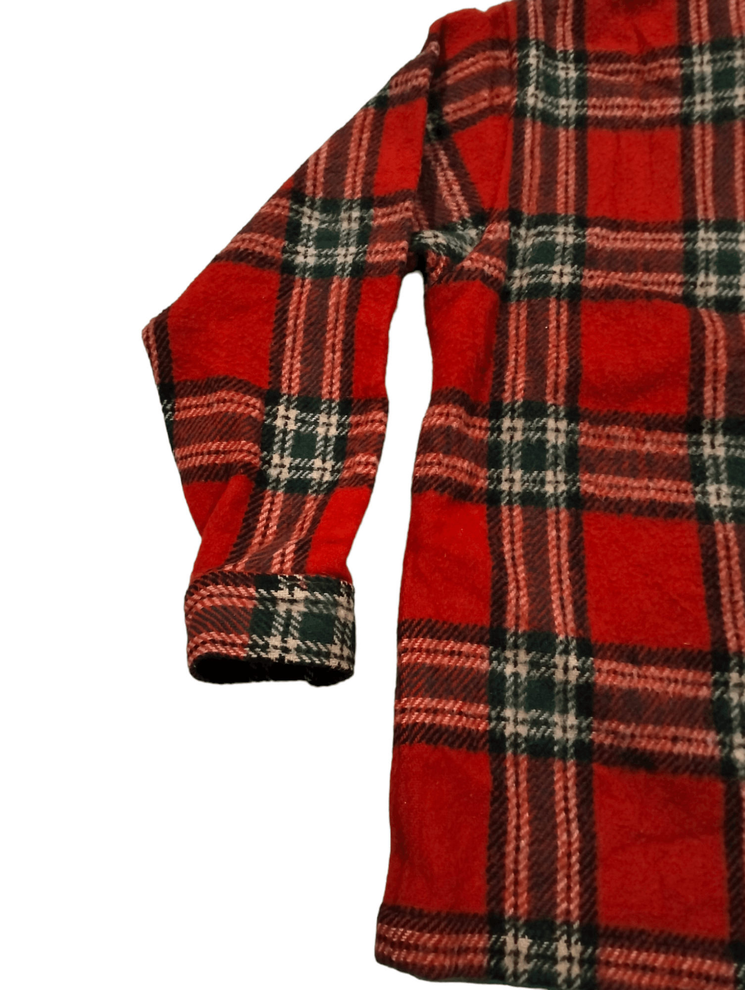 Oshkosh Oshkosh B Gosh Wool Red Tartan Zipper Jacket Size US L / EU 52-54 / 3 - 11 Thumbnail