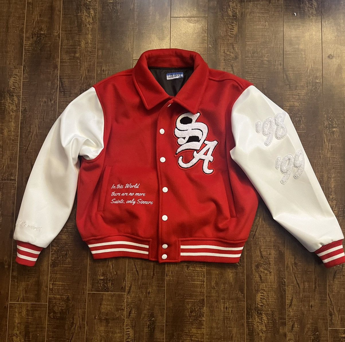 Other Lies Above Varsity Jacket Size US M / EU 48-50 / 2 - 1 Thumbnail