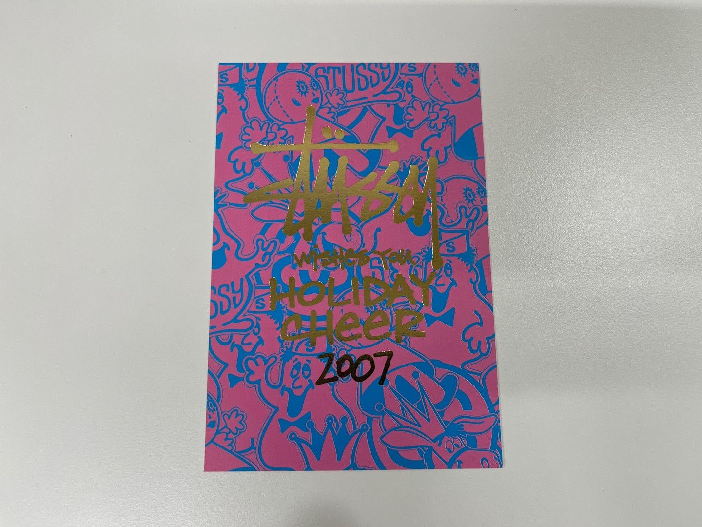 Stussy STUSSY CHAPT HOLIDAYS art Postercards 2007 Size ONE SIZE - 2 Thumbnail