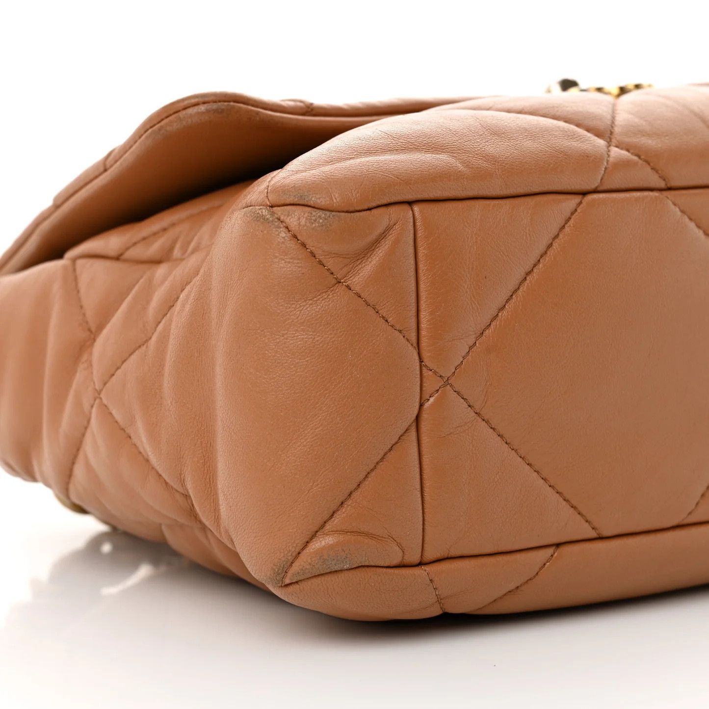 Chanel os11x0126 Size: OS / Lambskin Quilted Large Flap Bag Brown Size ONE SIZE - 8 Thumbnail