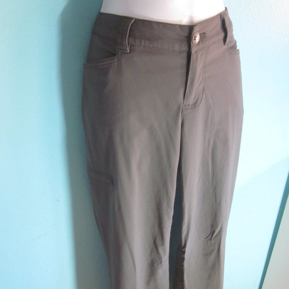 Eddie Bauer Eddie Bauer Olive Green Hiking Pants Womens Size 2 Adjustabl Size 26" / US 2 / IT 38 - 2 Thumbnail