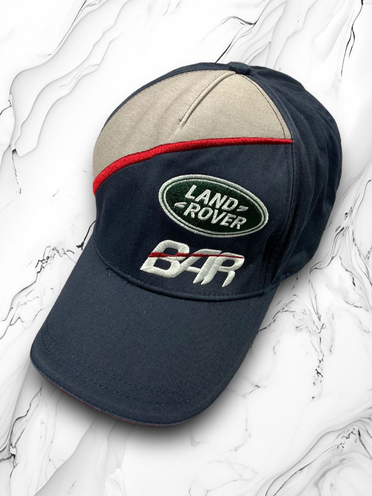Vintage Vintage Henri Lloyd Land Rover Y2K Racing Team Cap Hats Size ONE SIZE - 1 Thumbnail