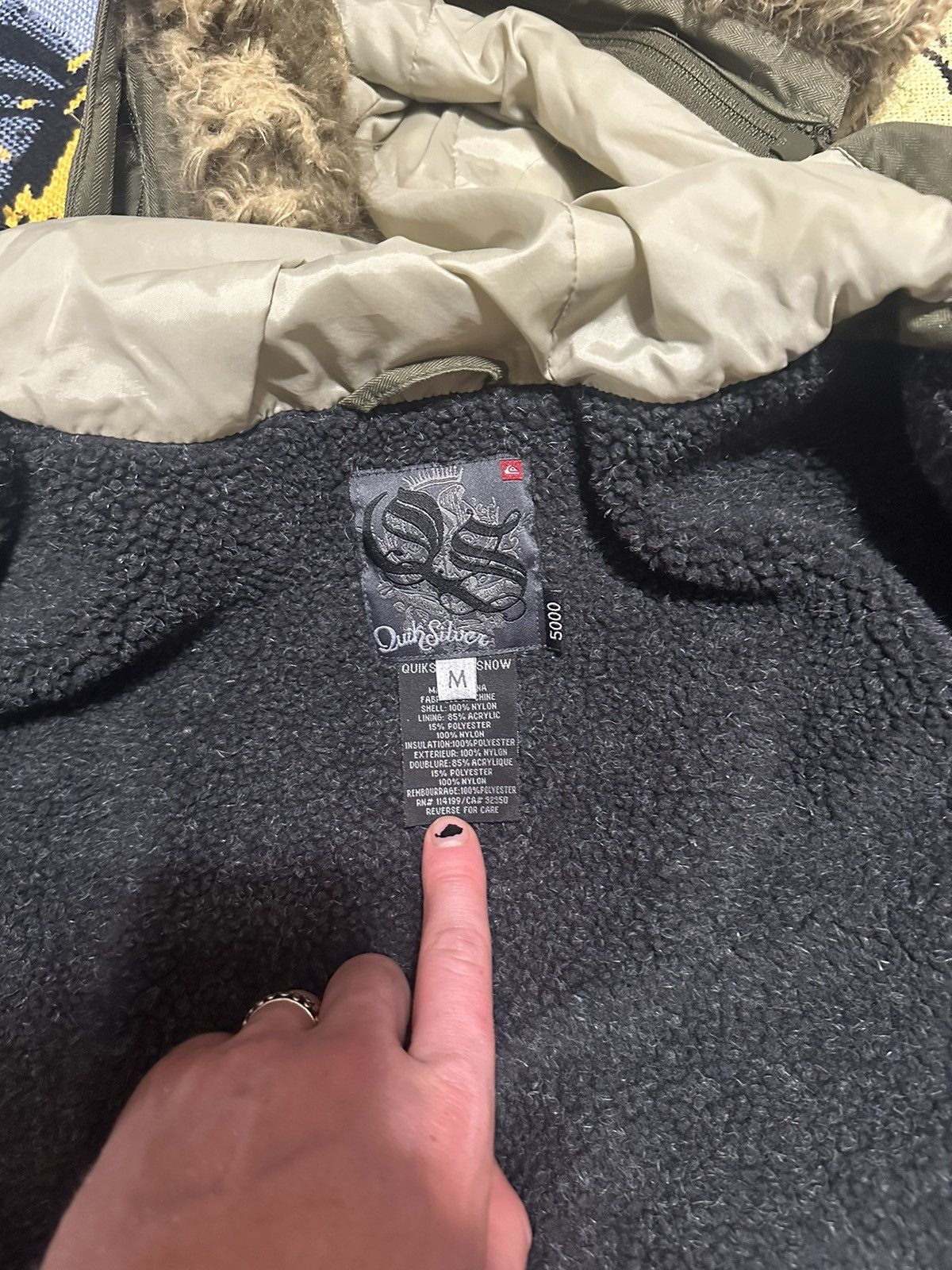 Quiksilver Vintage Y2K Quicksilver Utility Ski Jacket Size US M / EU 48-50 / 2 - 3 Thumbnail