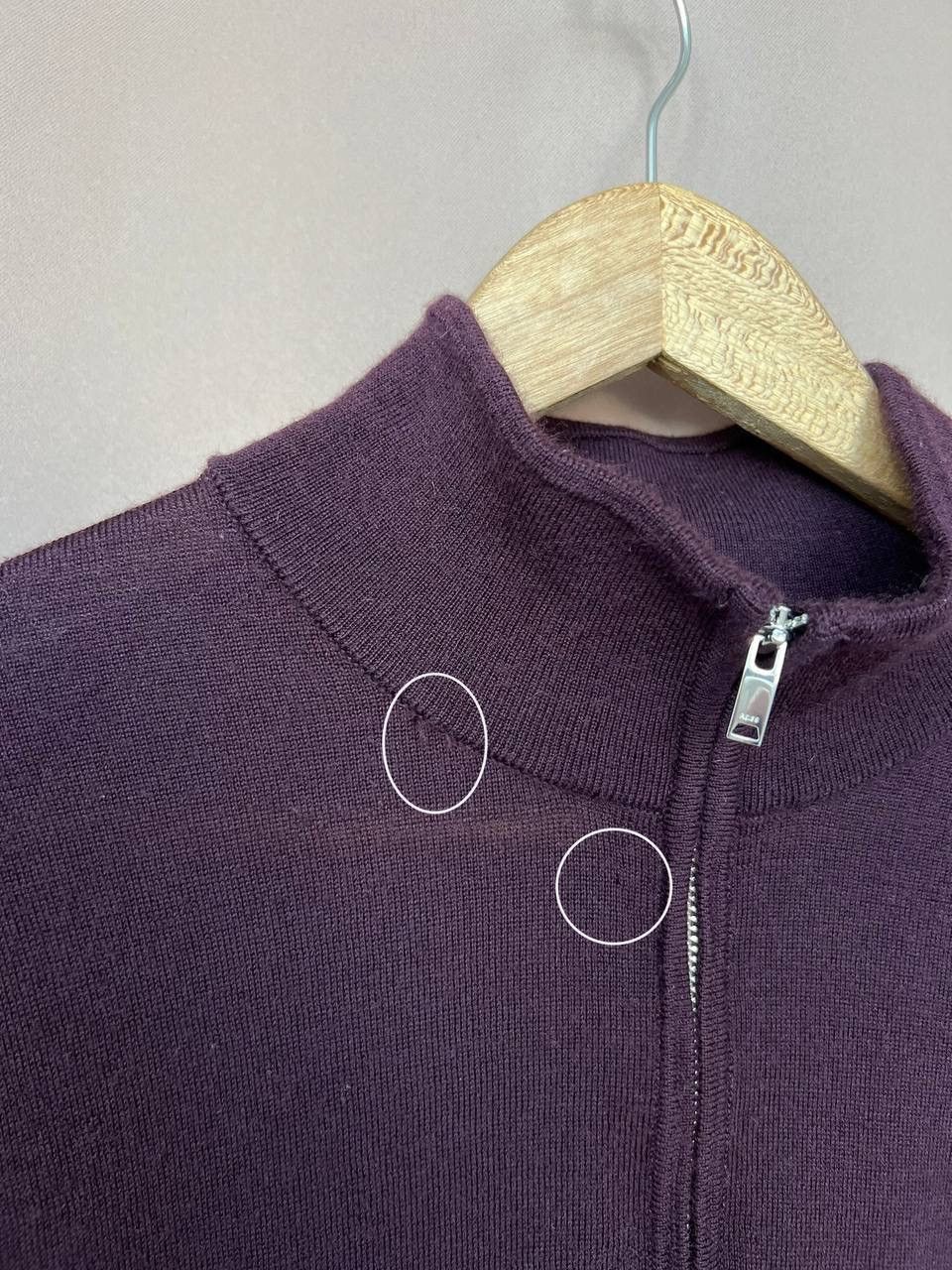 Reiss Reiss Blackhall Wool Half Zip Sweater Mock Mens Size M/L Size US L / EU 52-54 / 3 - 13 Thumbnail