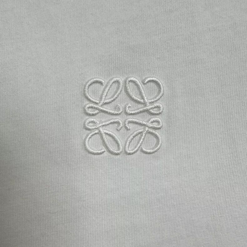 Loewe LOEWE White irregular embroidered short sleeves Size M / US 6-8 / IT 42-44 - 4 Thumbnail